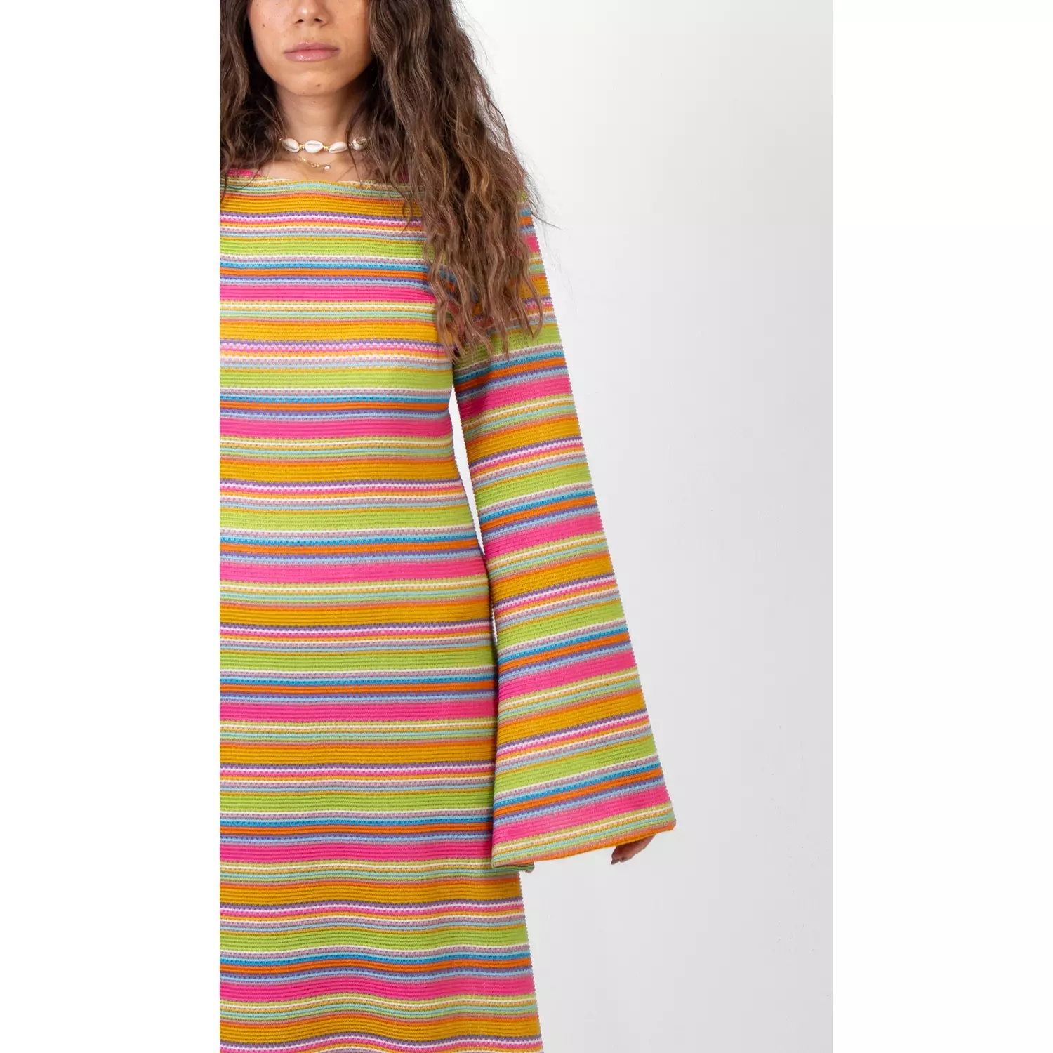 Tropicana Stripe Dress 1