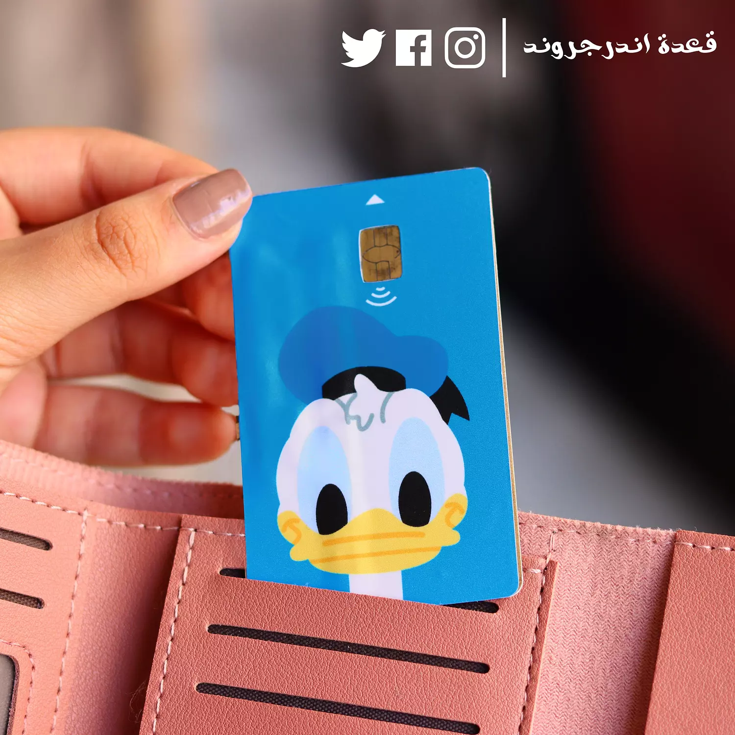 Visa Sticker - Donald Duck  1