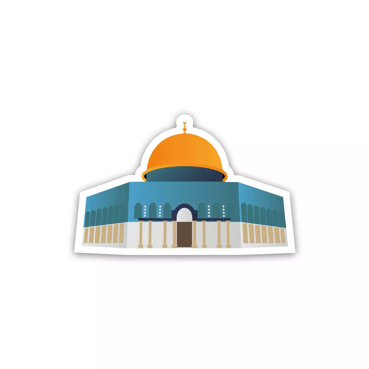 Dome of The Rock Mosque - Palestine  hover image