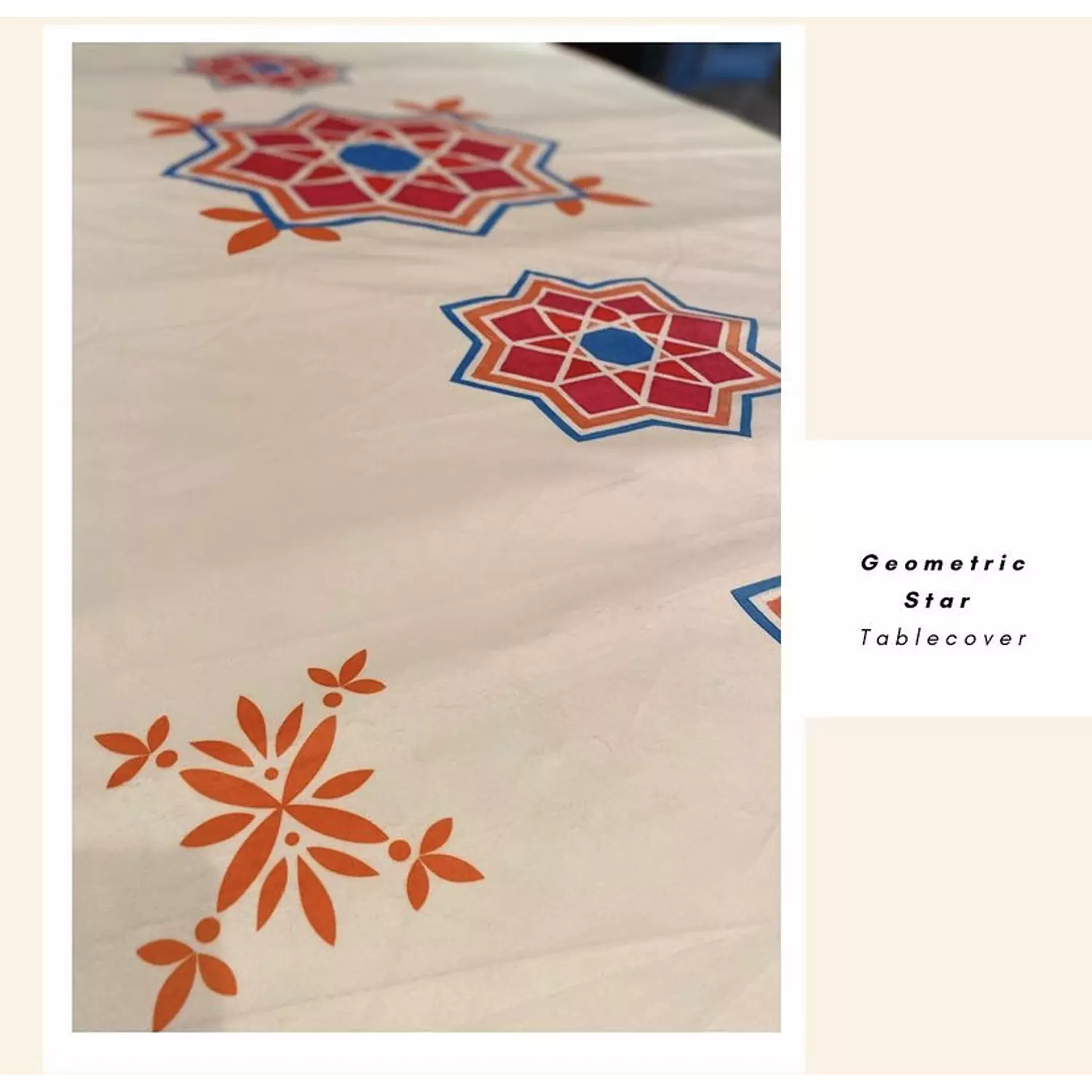 The Geometric Star Tablecover 250m 4