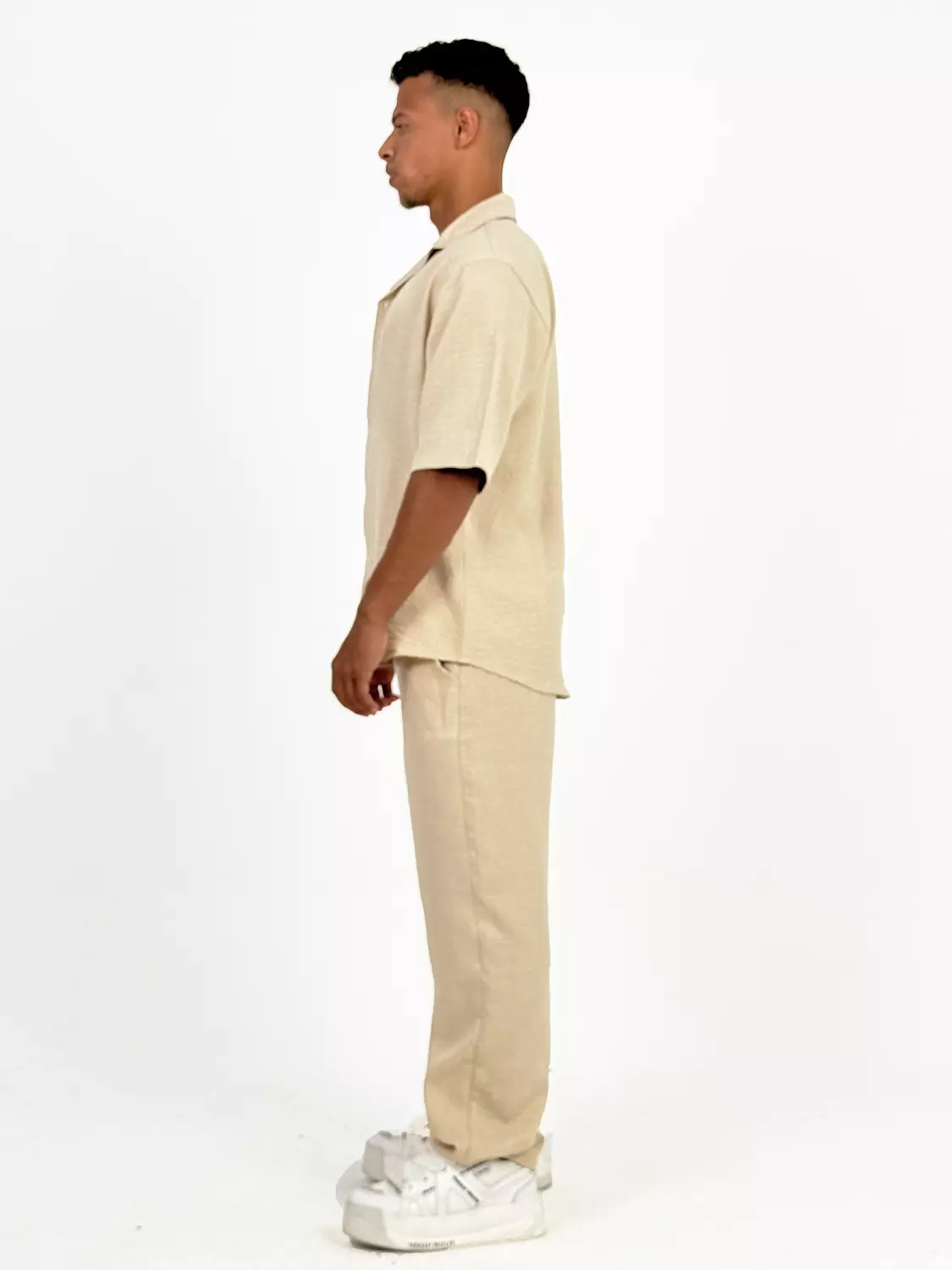 Beige linen pants  2