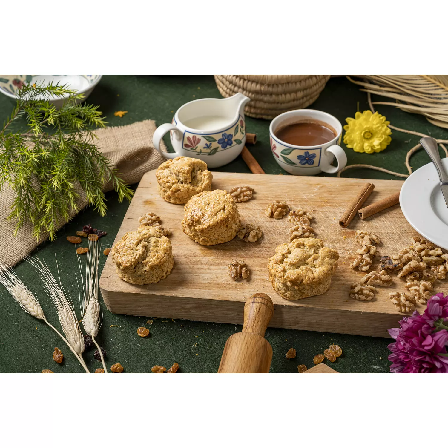 Cinnamon Raisin Tea Scones 2