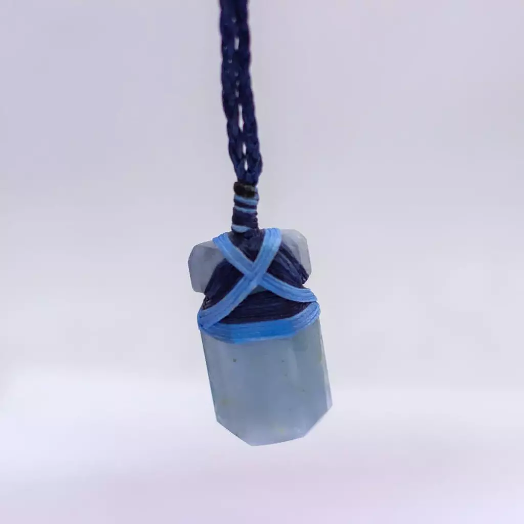 Aquamarine Toki Necklace