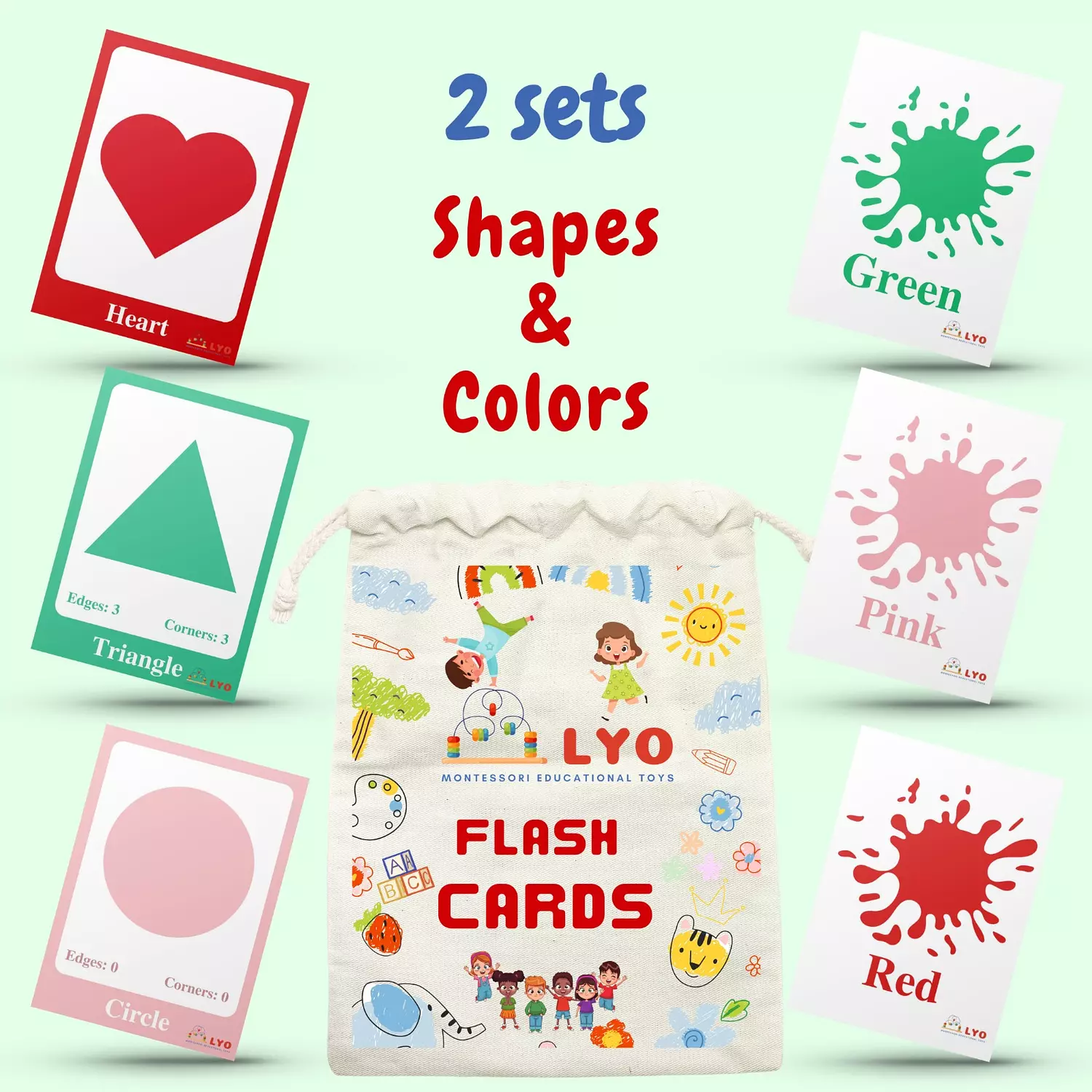 LYO Flash Cards (Colors-Shapes) hover image