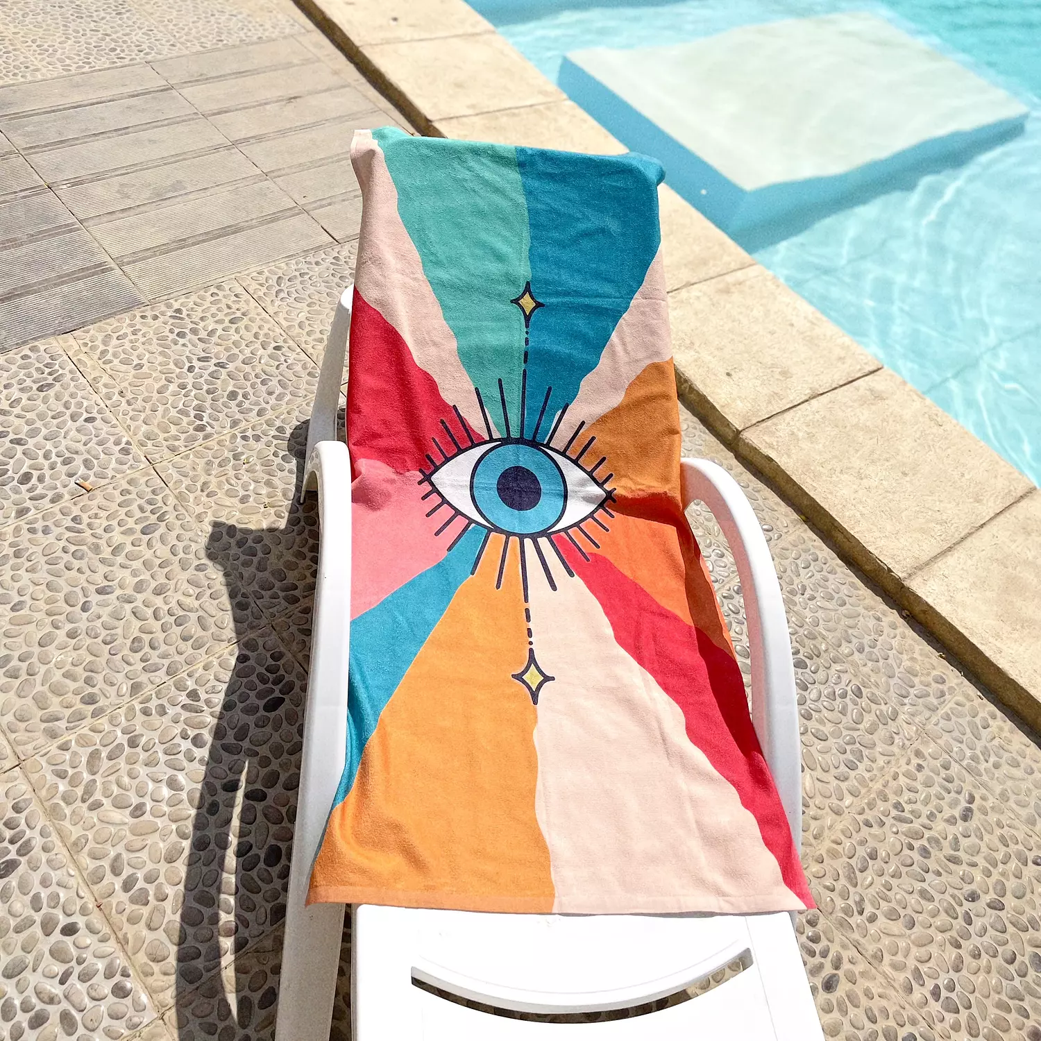 Evil Eye Beach Towel hover image
