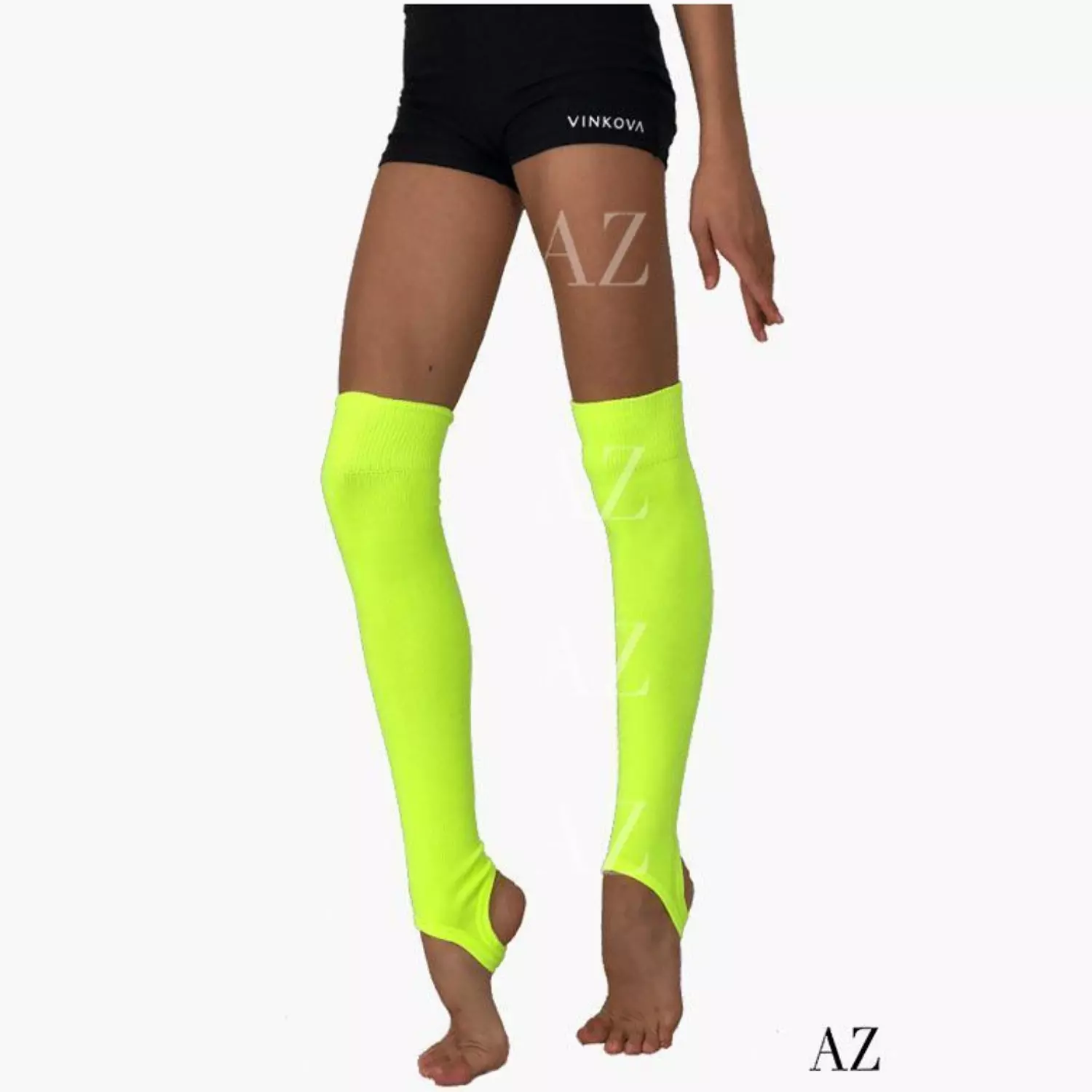 Vinkova-Leg Warmer Neon Yellow hover image