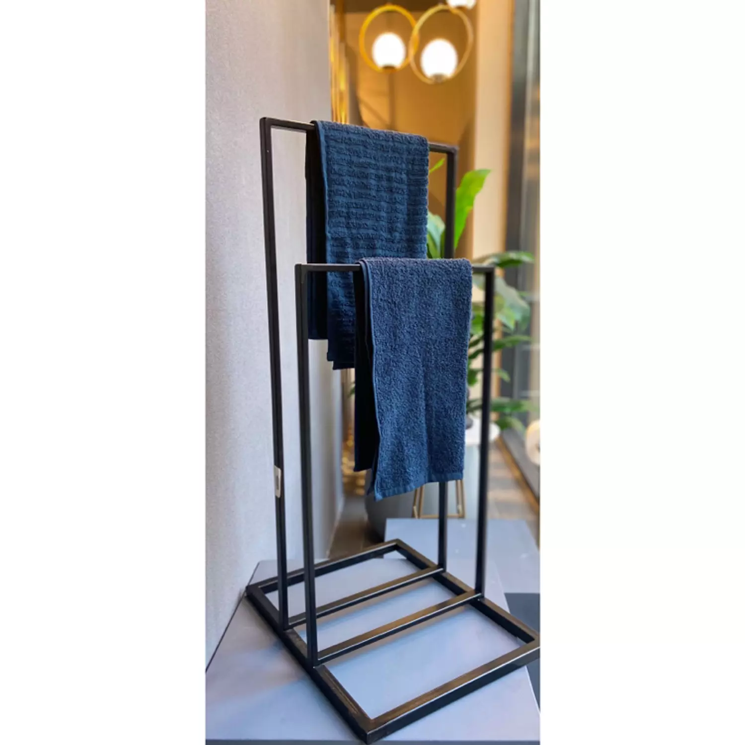 Double Hanger Towel Rack “Metal” 0