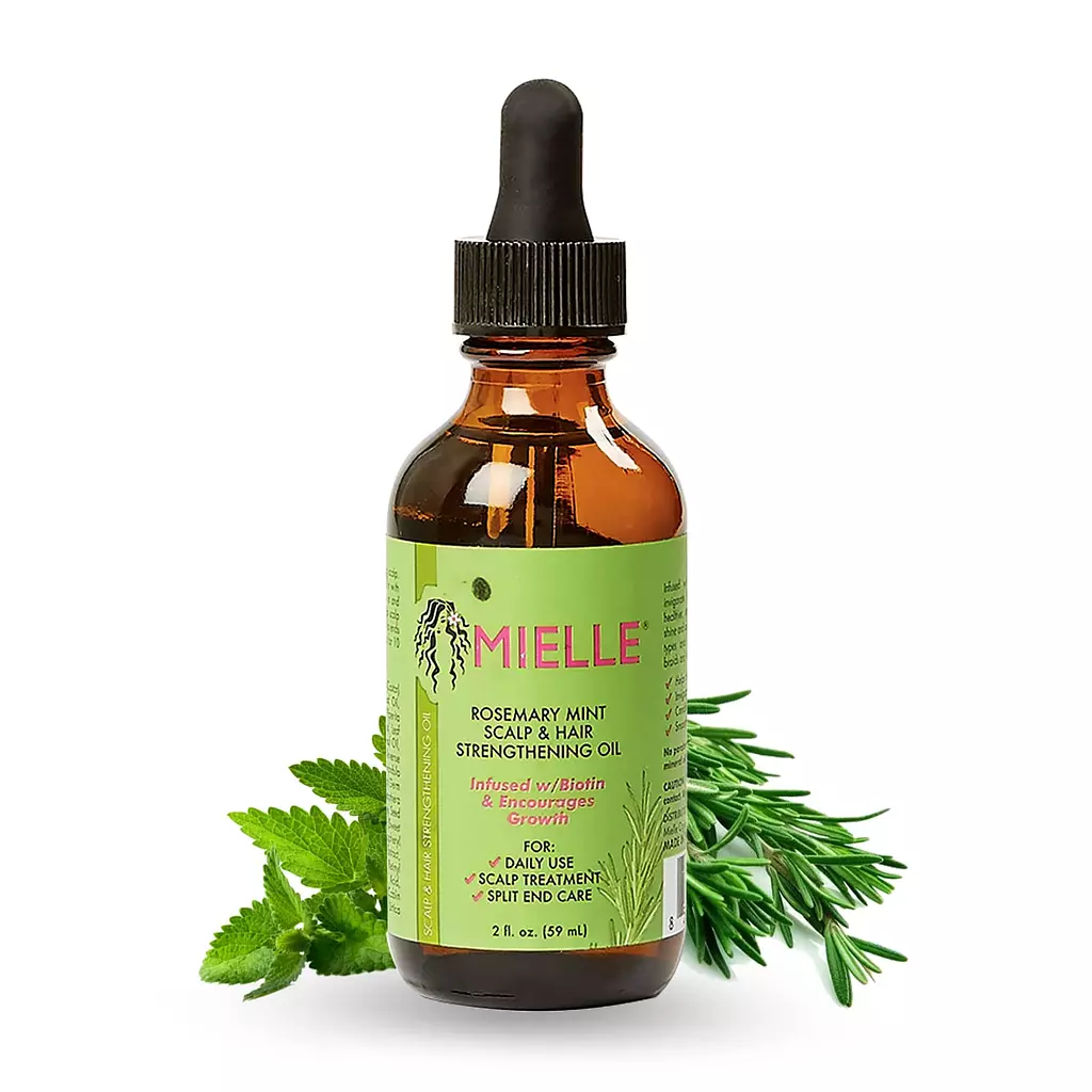 Mielle, Scalp & Hair Strengthening Oil, Rosemary Mint