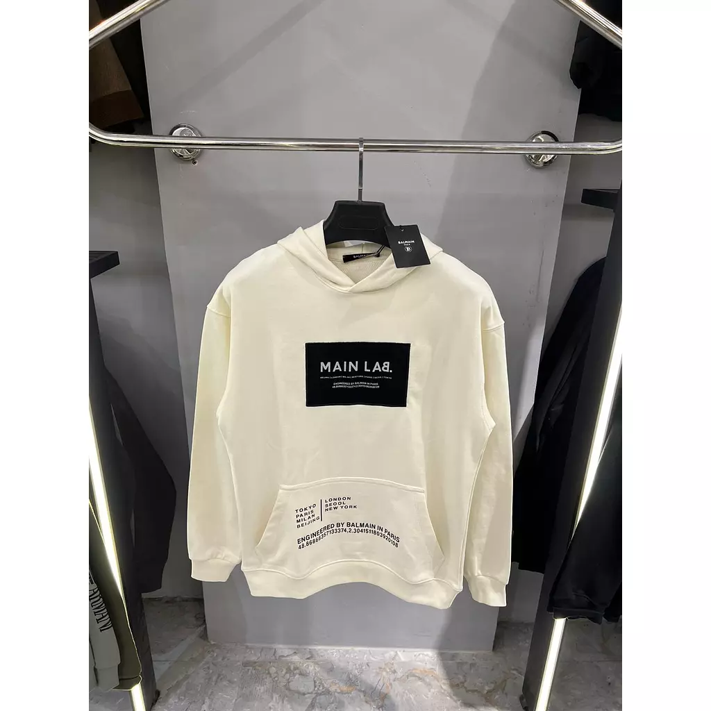 BALMAIN PARIS HOODIE /998