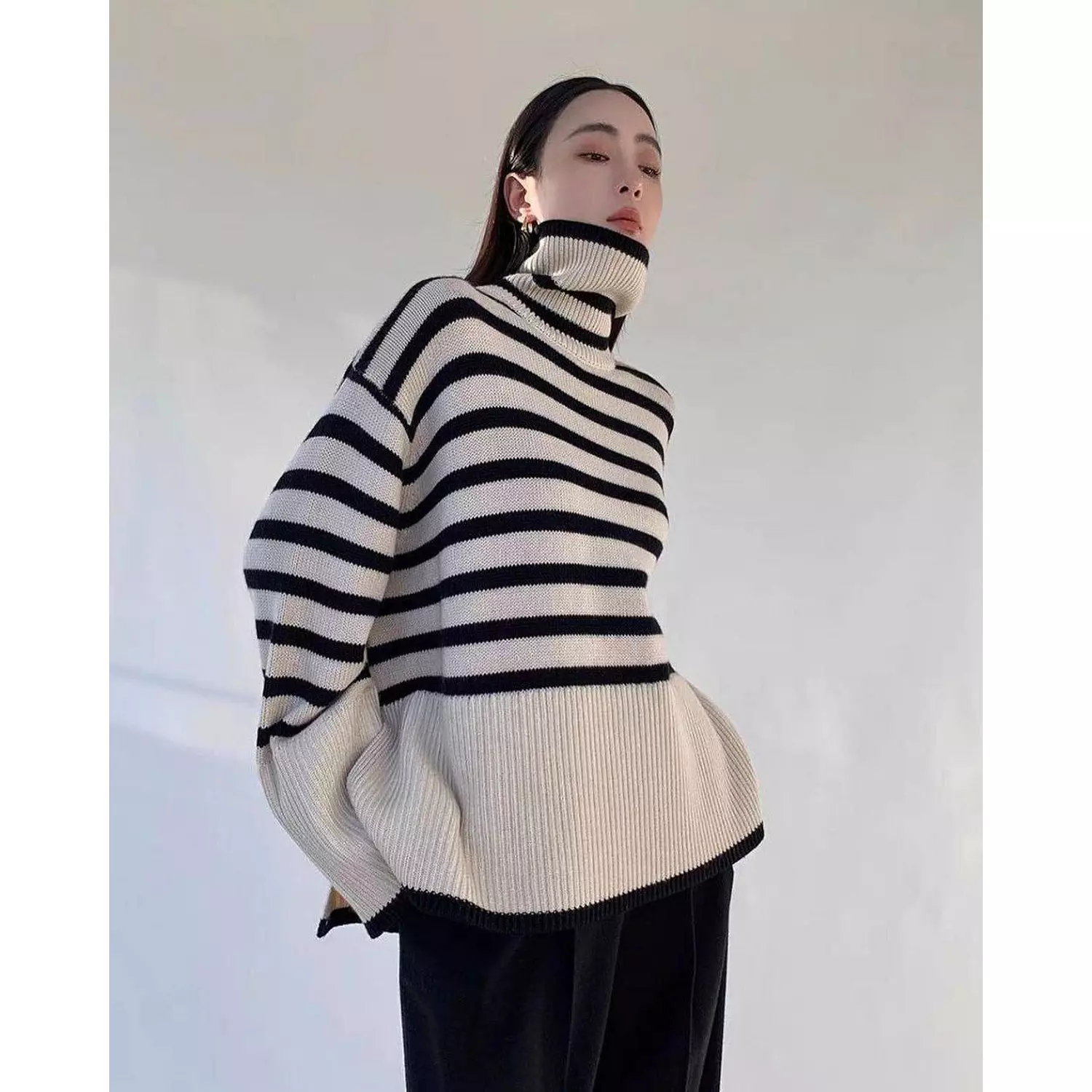 Striped pullover -2nd-img