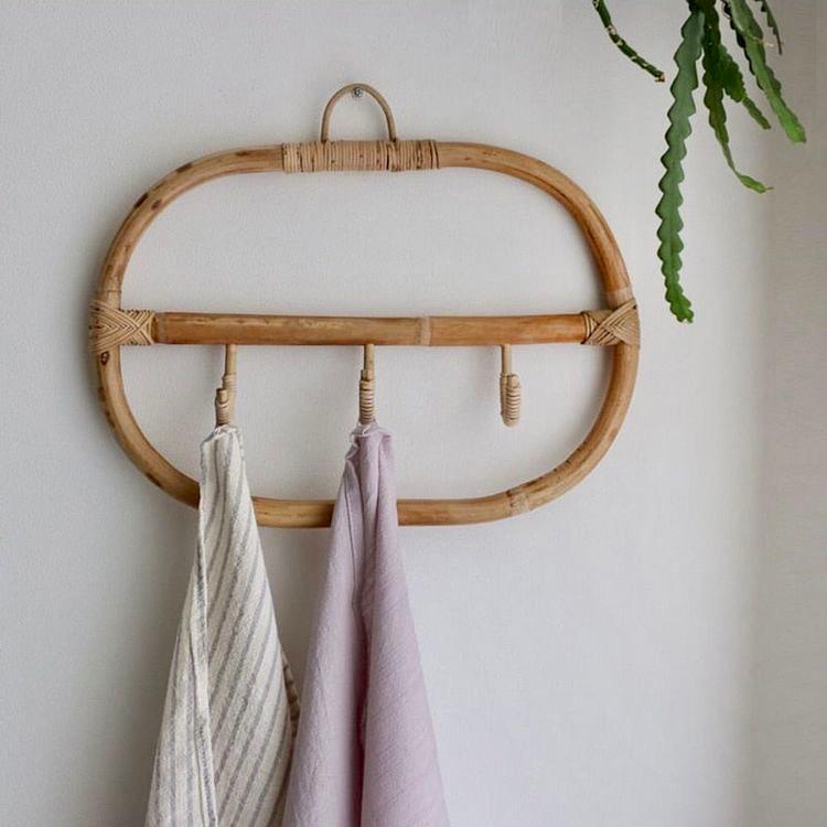 Bamboo clothes Hanger  hover image