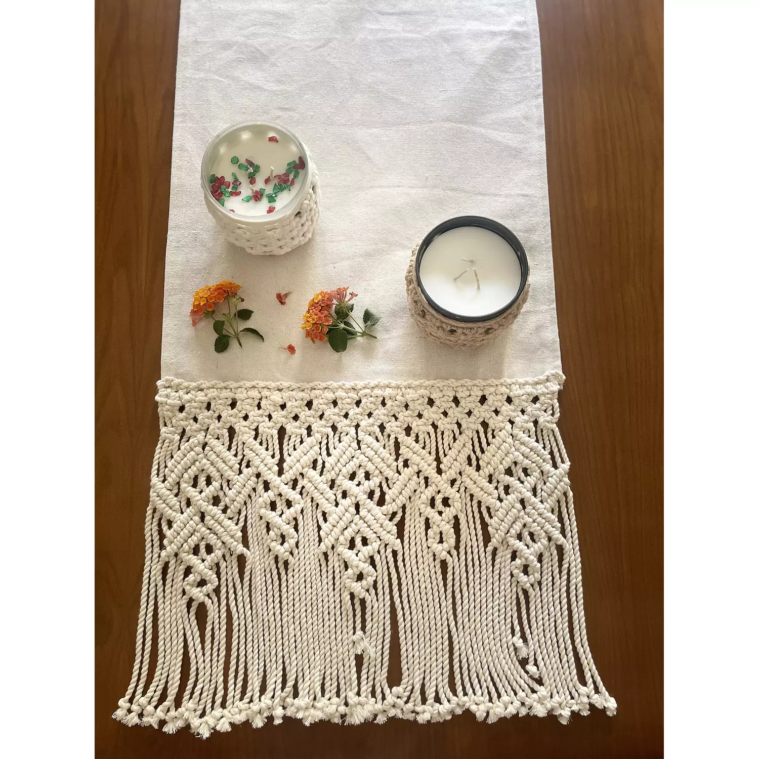 Andalusya Macrame Table Runner  2