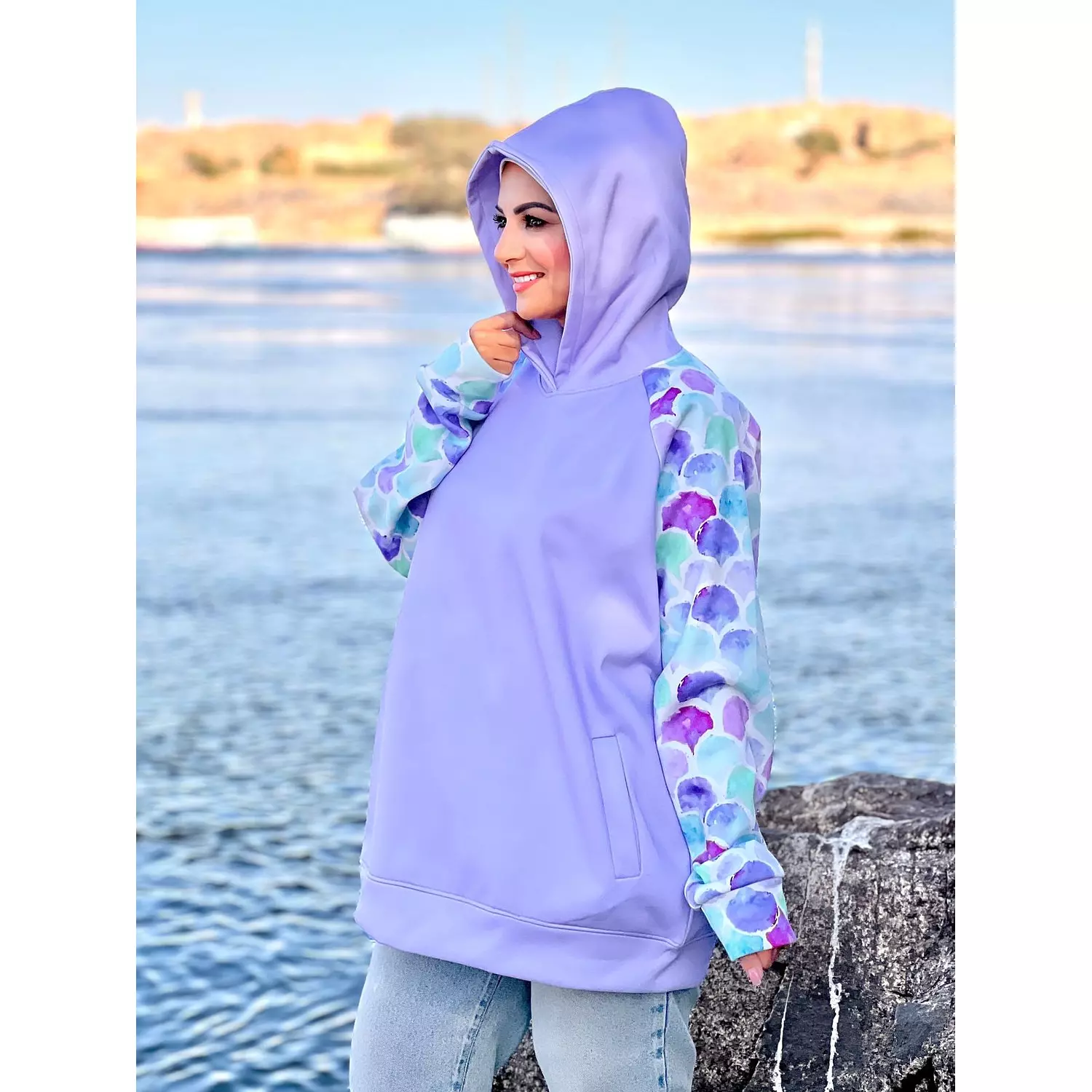 Soft Milton  Hoodie - Mermaid hover image