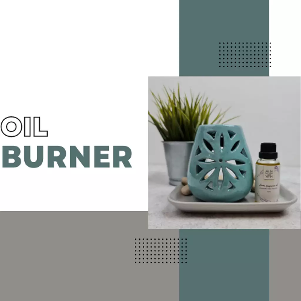 Baby blue Oil burner 