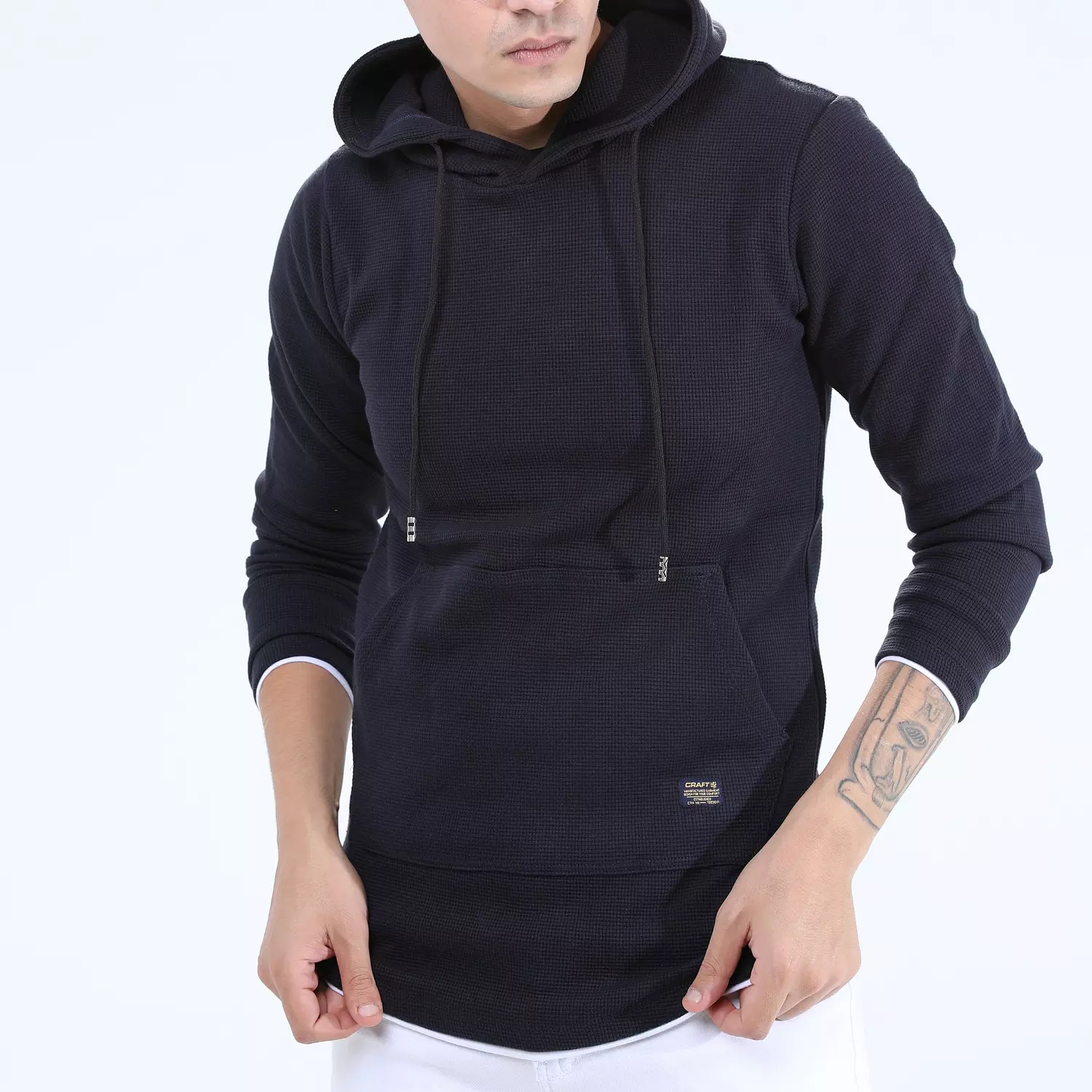 Basic Hoodie with on pocket vents-2nd-img