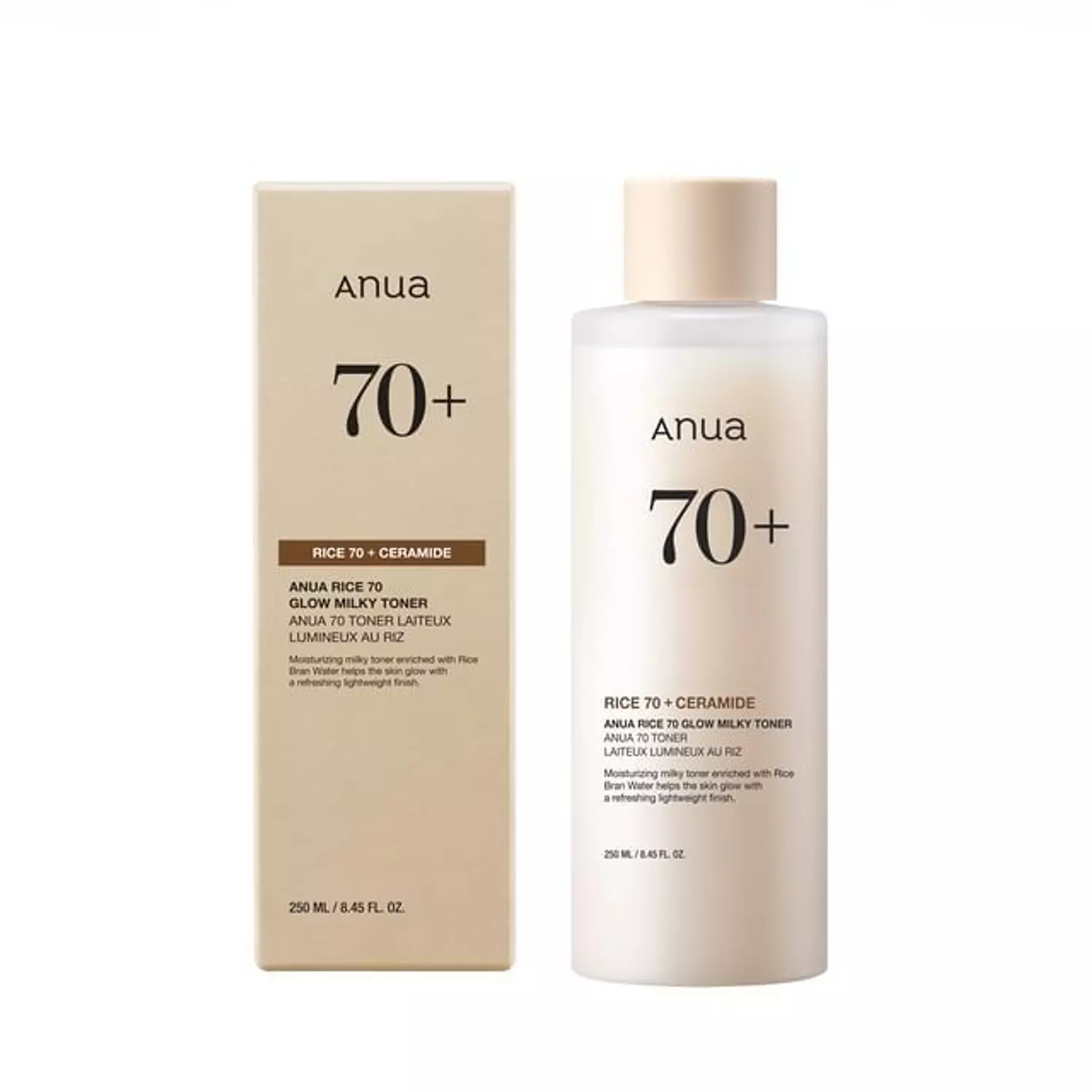 Anua - Rice 70 Glow Milky Toner 250ml hover image