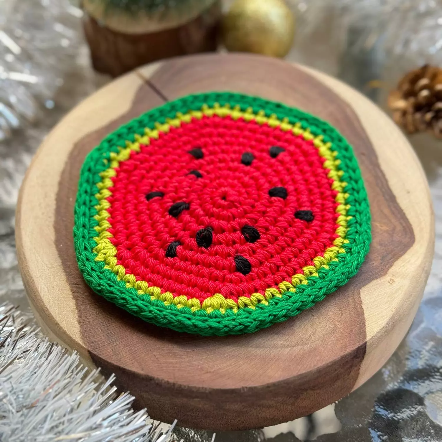 Batykha crochet coaster hover image