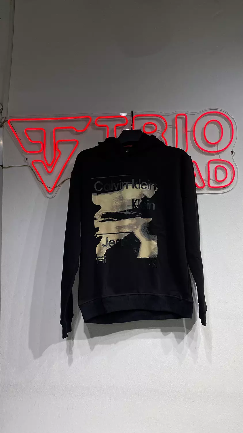 Calvin klein jeans  Black hoodie hover image