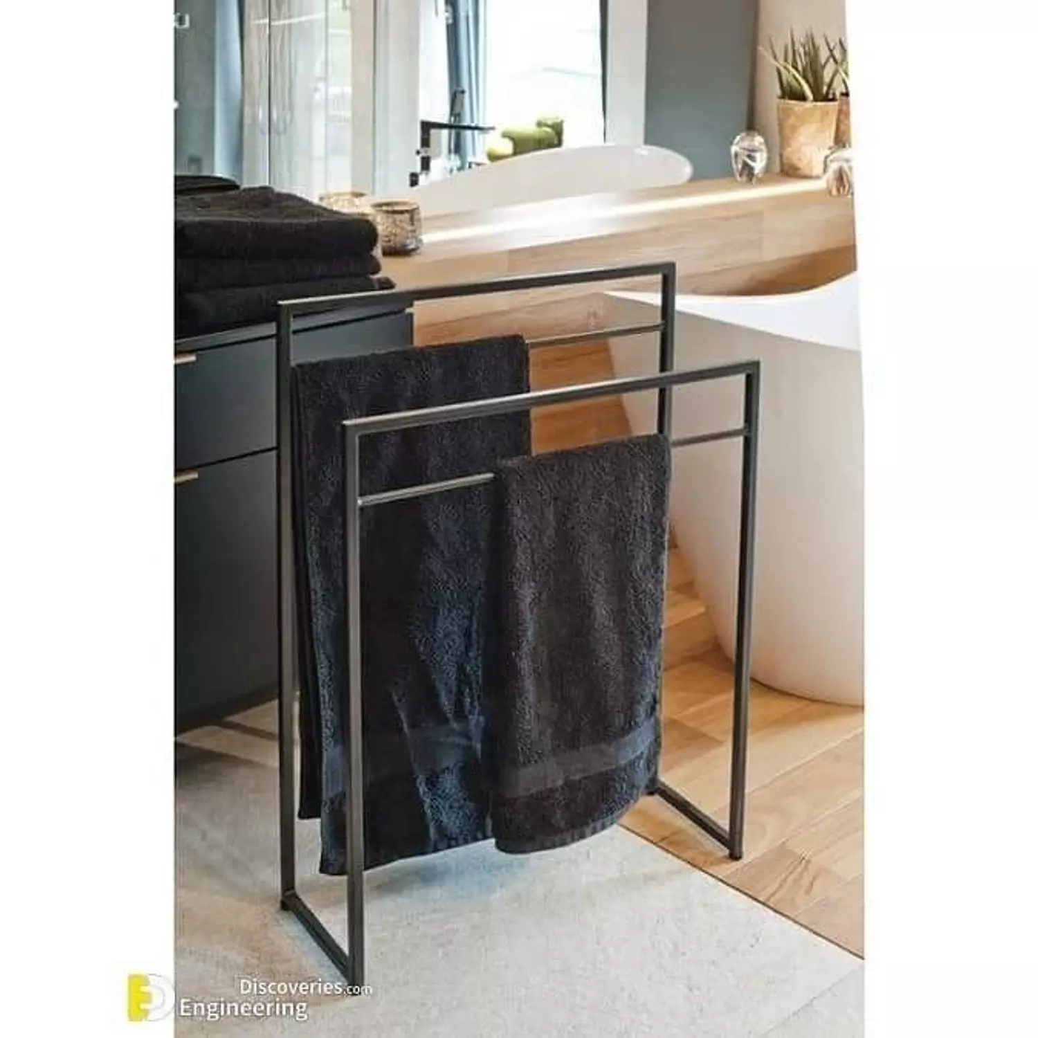 Bathroom Towel Rack hover image