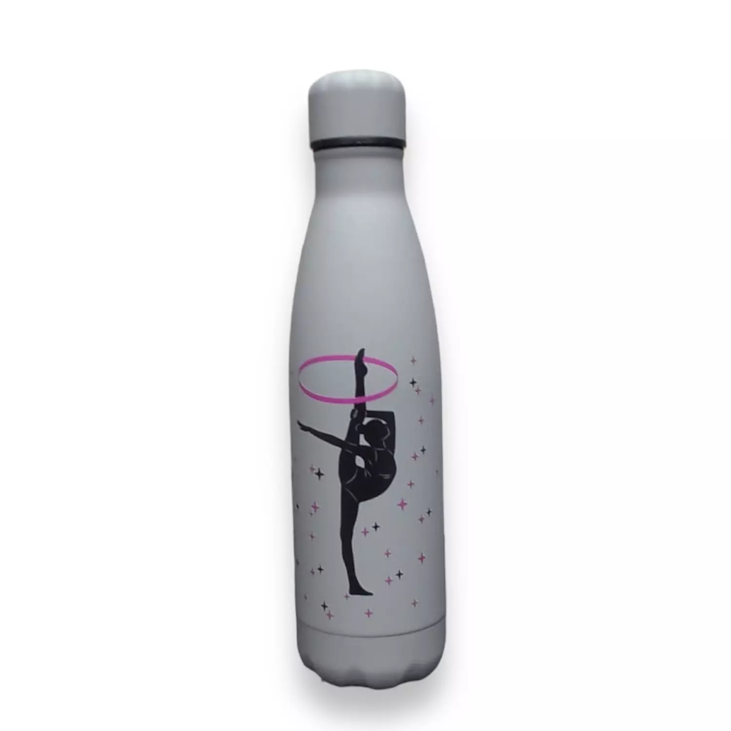 Water Bottle - Light Grey | Hoop | Customizable hover image