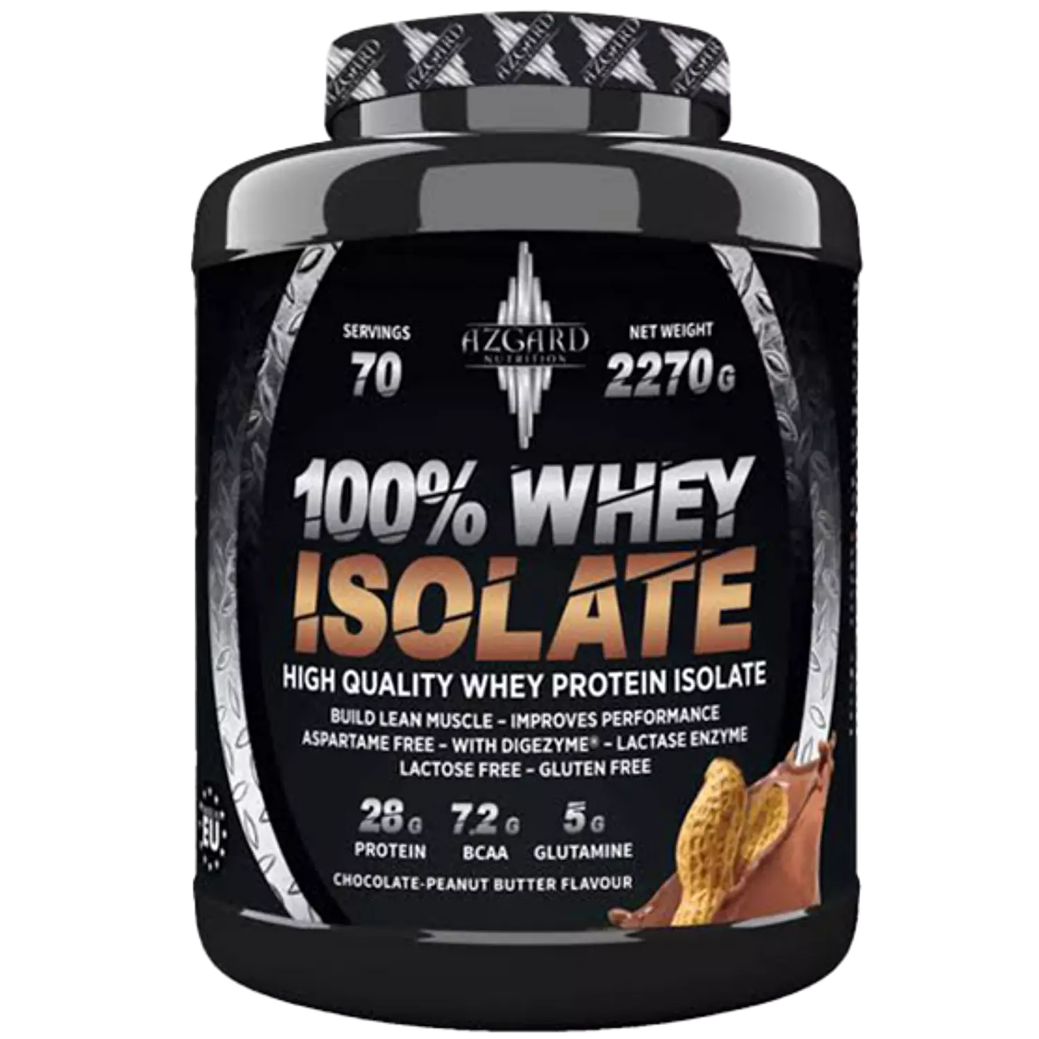 AZGARD NUTRITION WHEY ISOLATE - 70SERV - 2270GM hover image