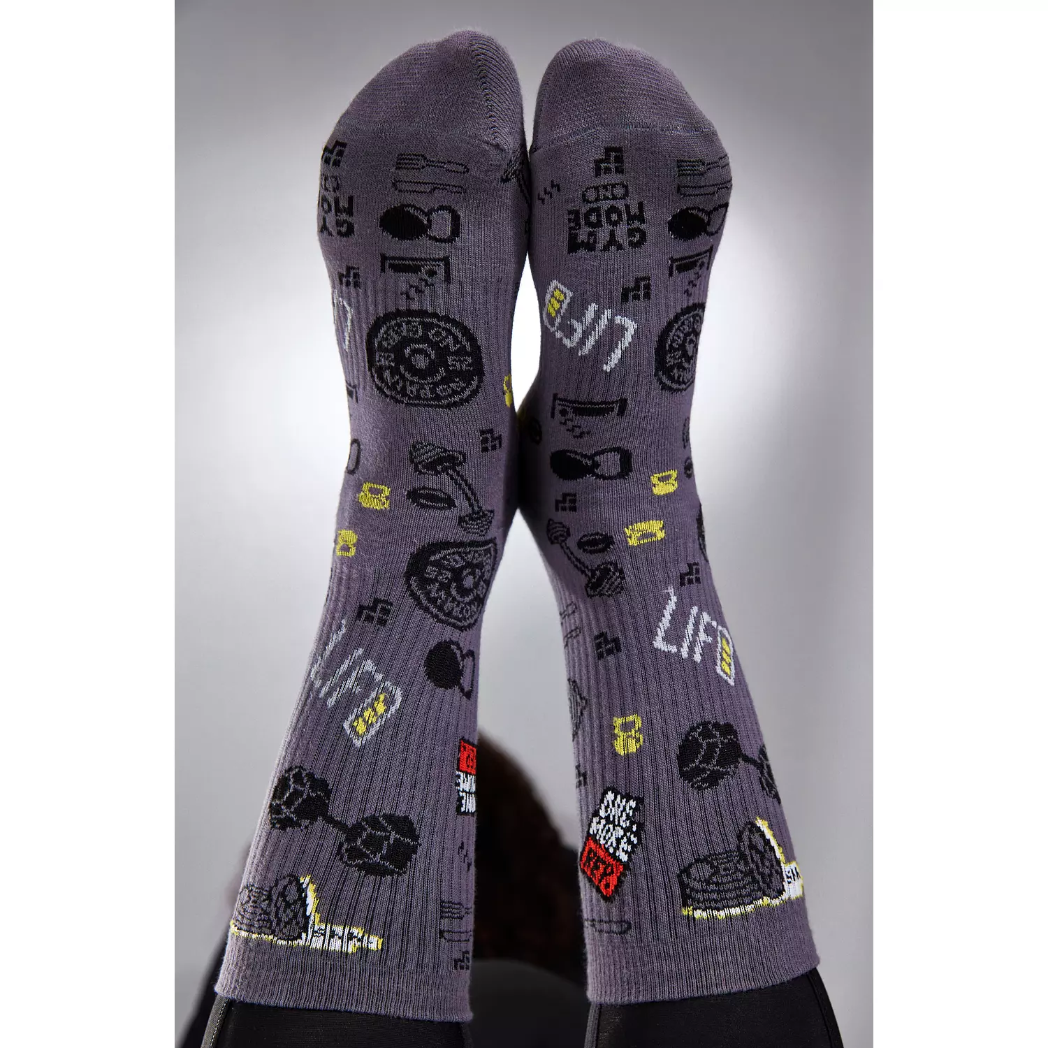 “EVERYDAY WORKOUT” SOCK IN GREY 3