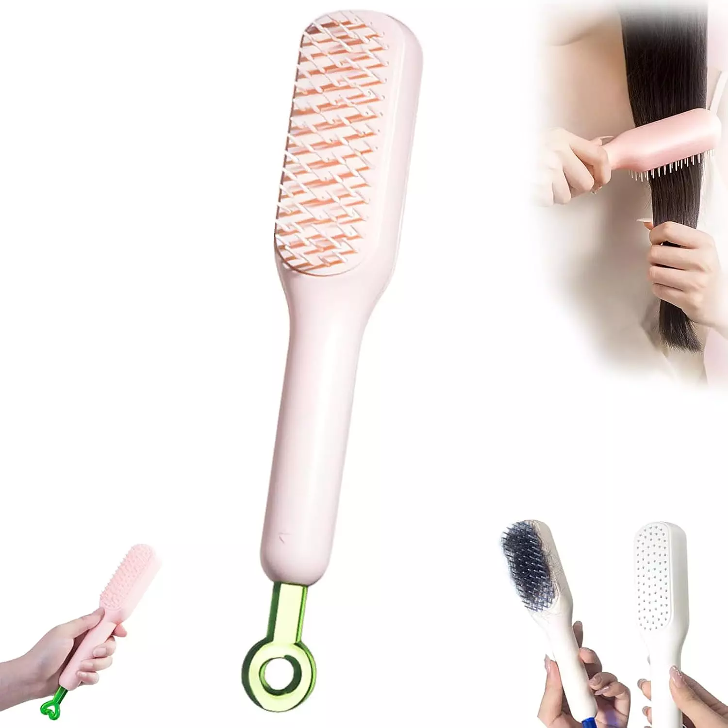 Hair Brush - Easy to Clean  3