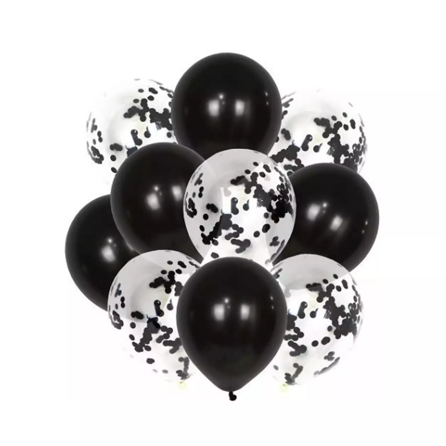 Black Confetti Balloon Collection hover image