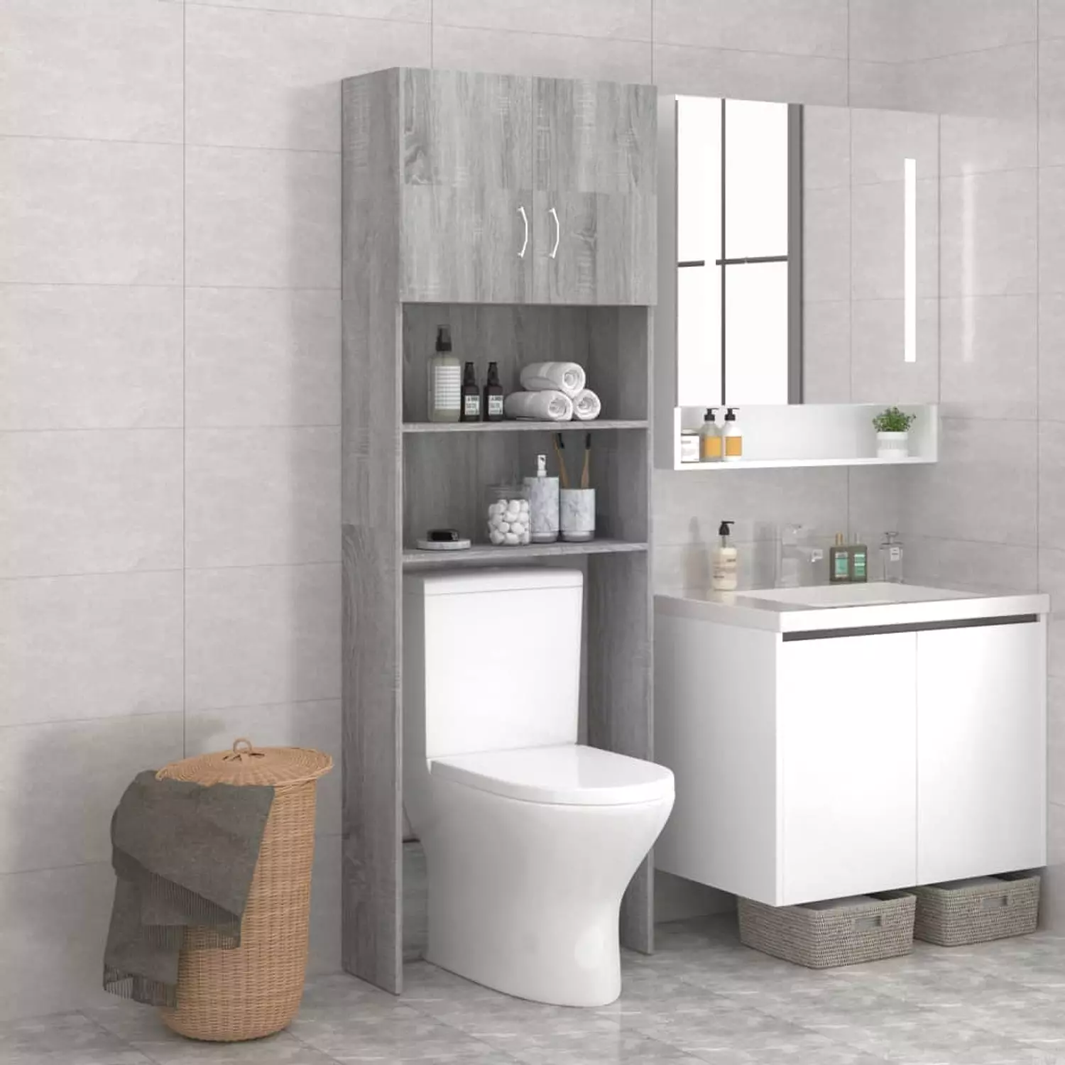 bathroom unit 65x30x185 cm - Artco.bath042 4