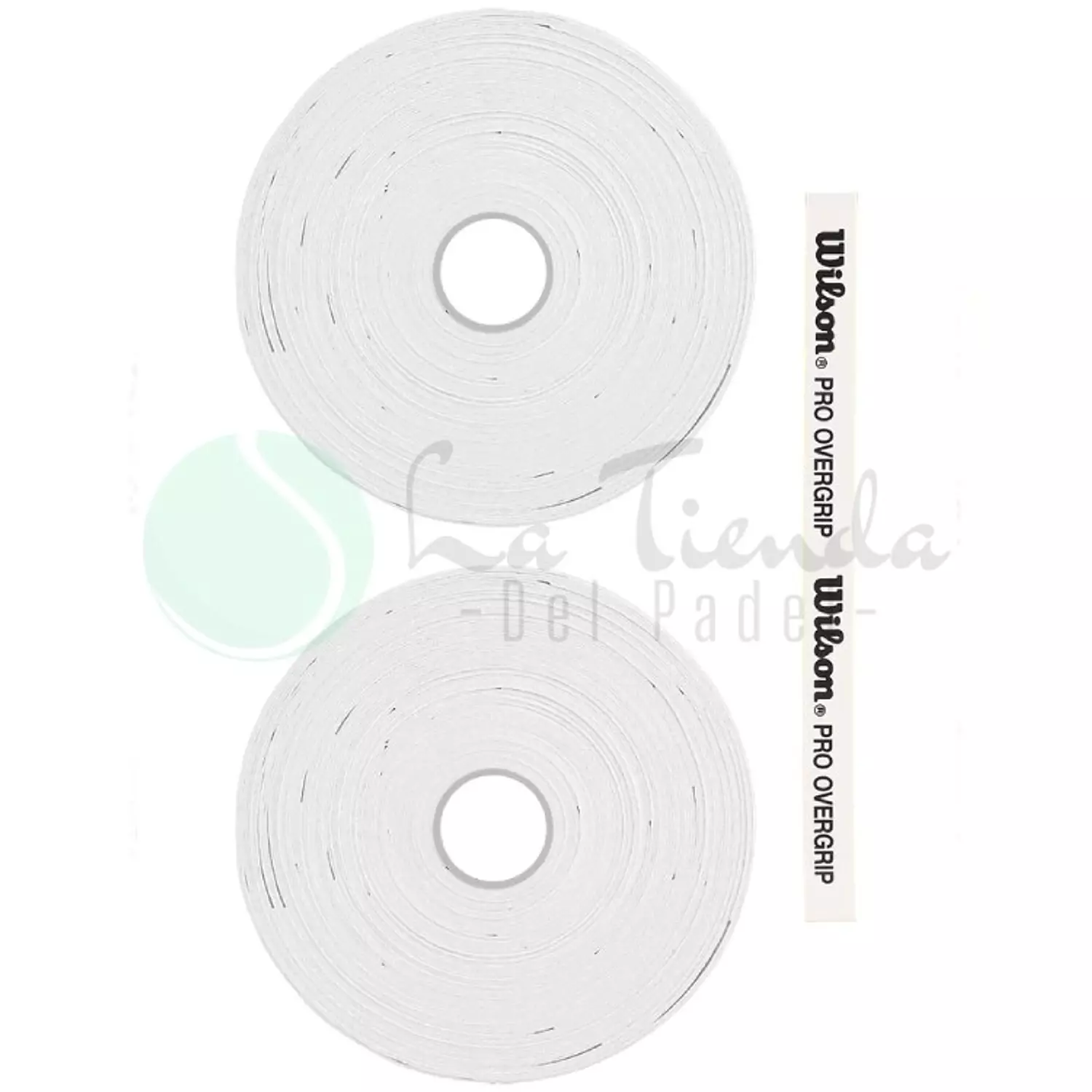 Wilson Pro Comfort White Overgrip (Pack of 2 reels) hover image