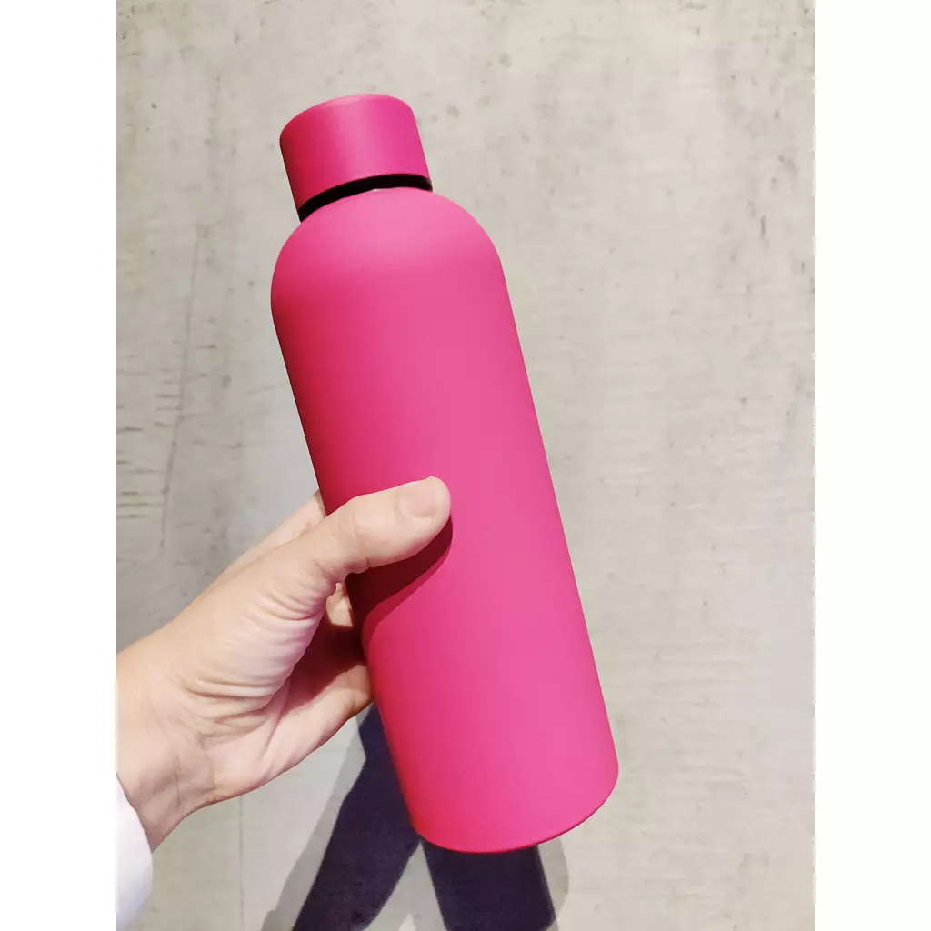 Hot Pink Sippy with a Sticky