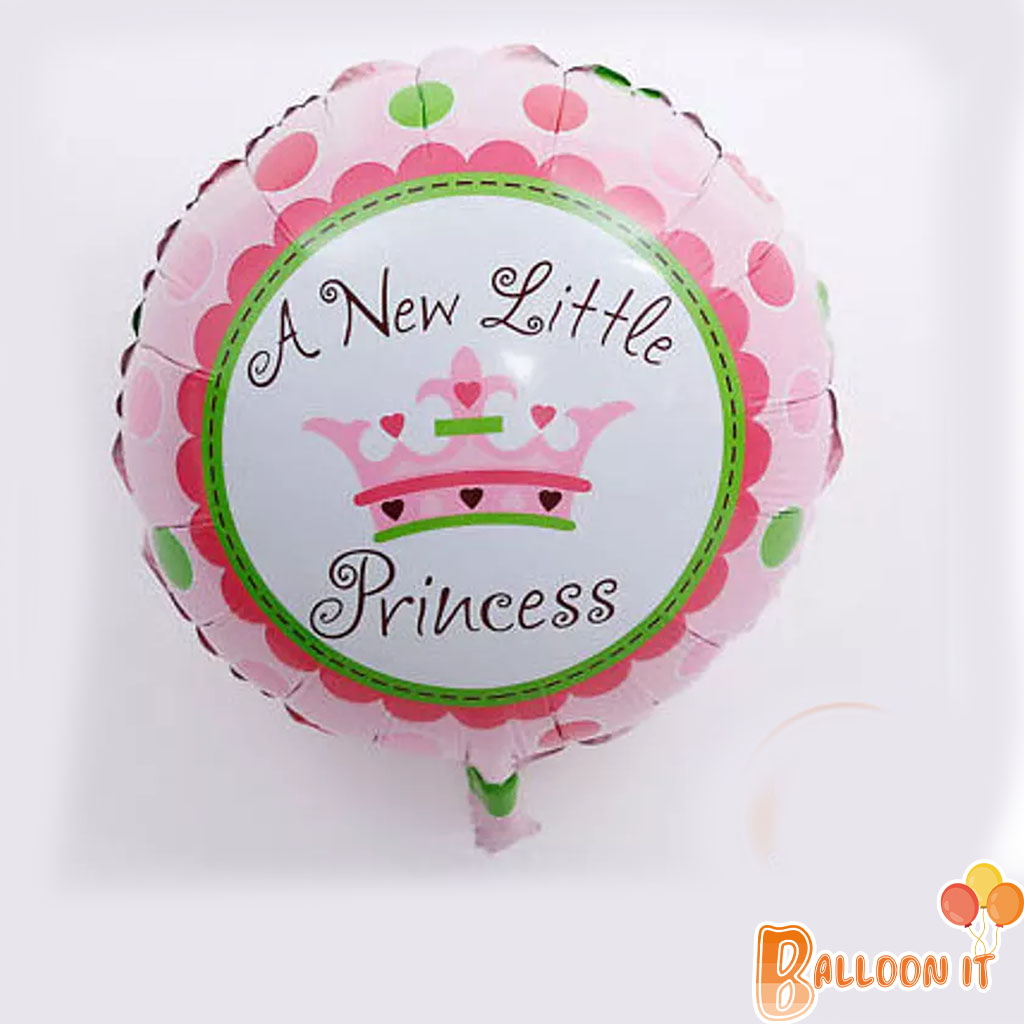 1PCS New Little Princess Foil Balloon hover image