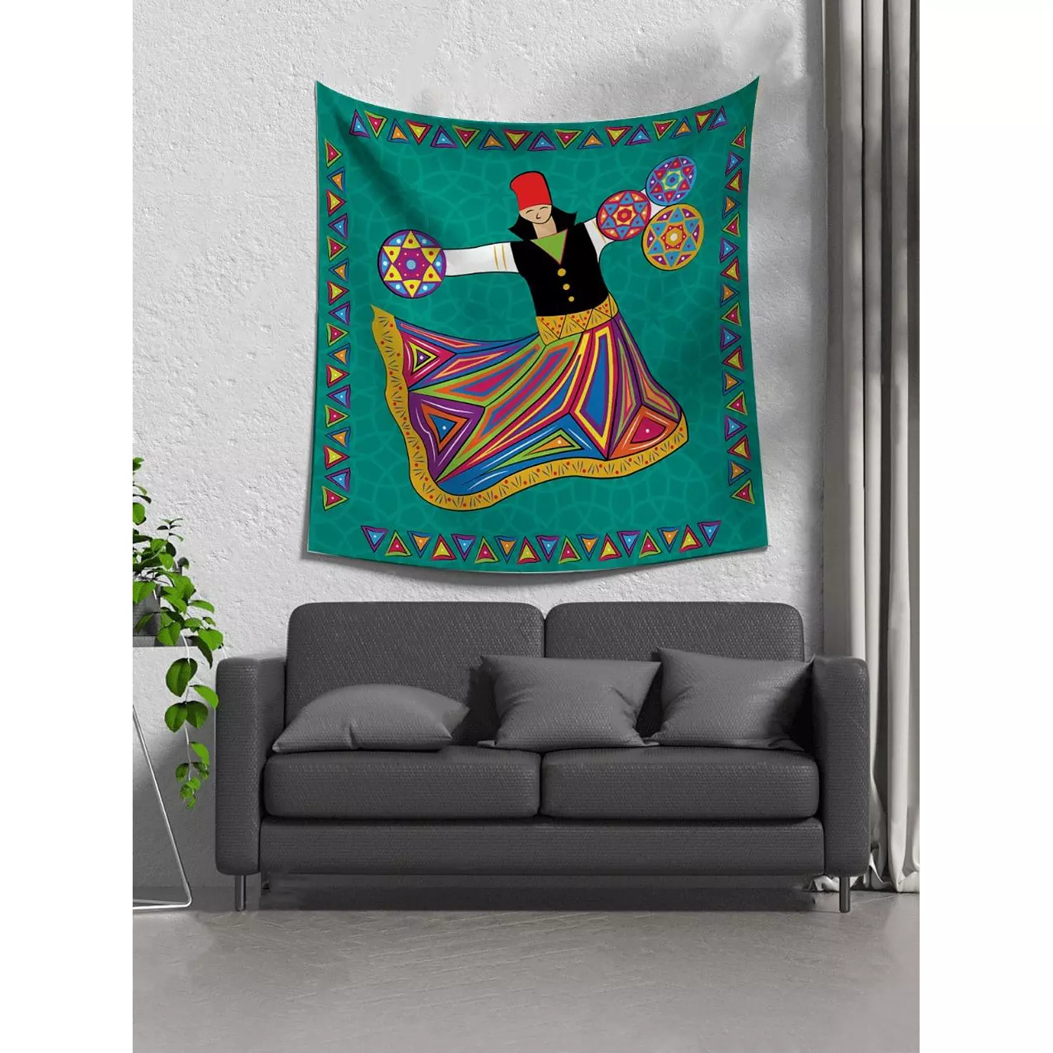 Tanoura Man Tapestry hover image