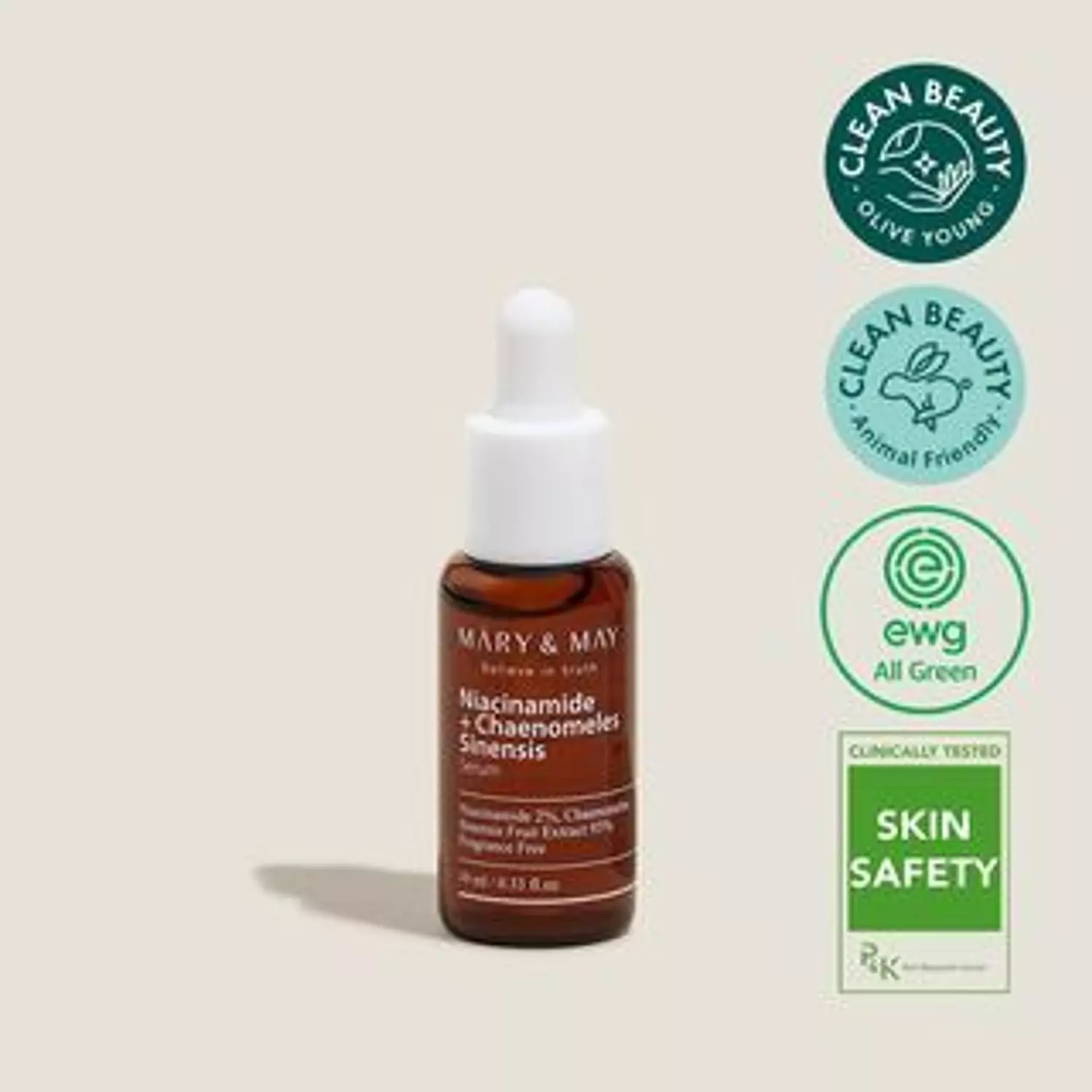 Mary&May - Niacinamide + Chaenomeles Sinensis Serum Mini hover image