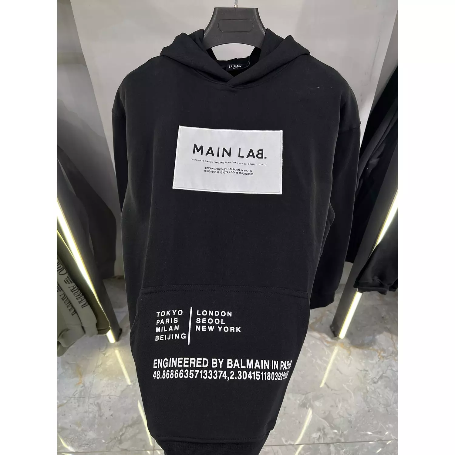 BALMAIN PARIS HOODIE /998 5