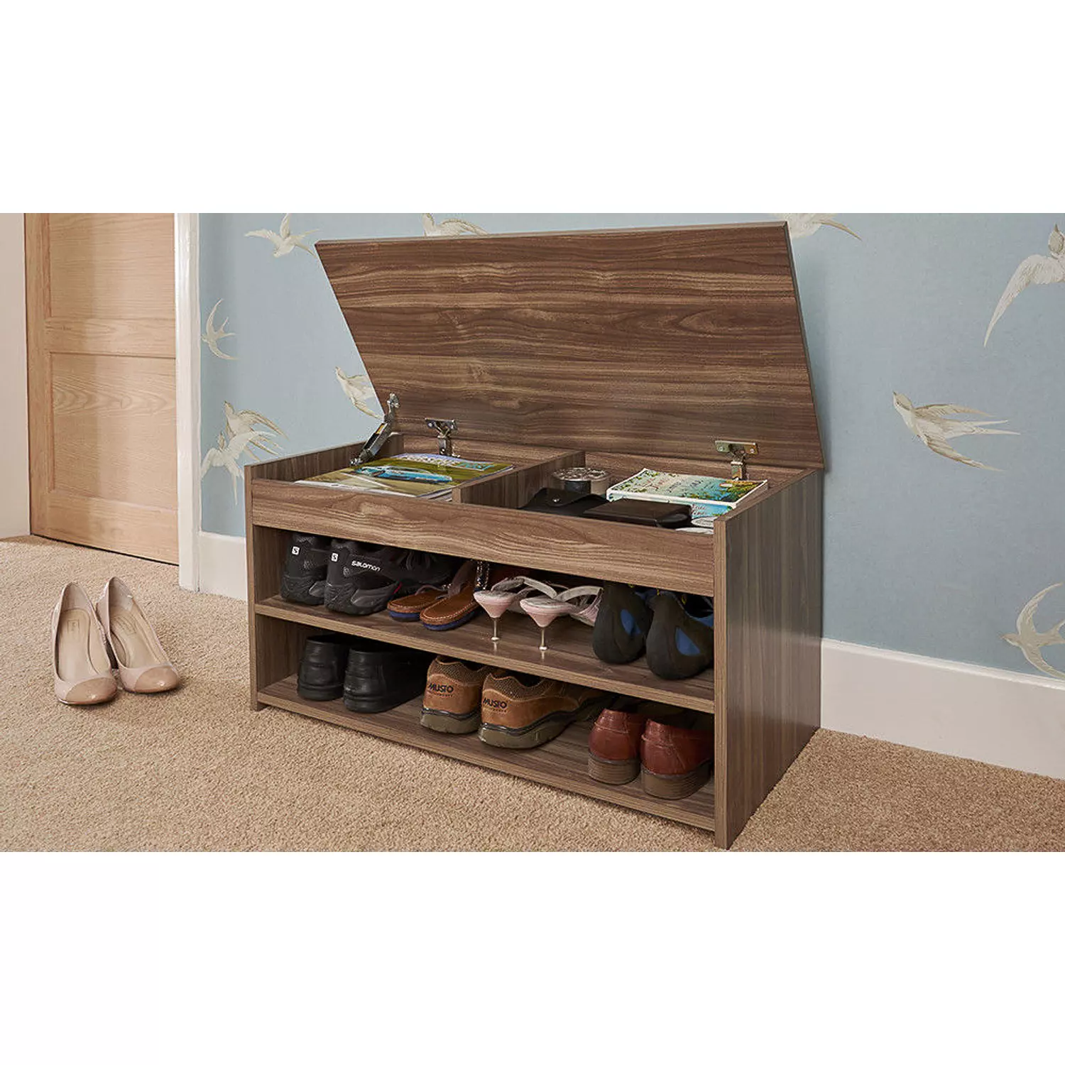 Banquette Shoe Storage 80x35x45 cm - Artco.sho056 0