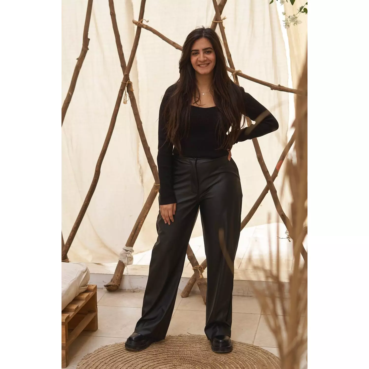 Black Leather Pants 4