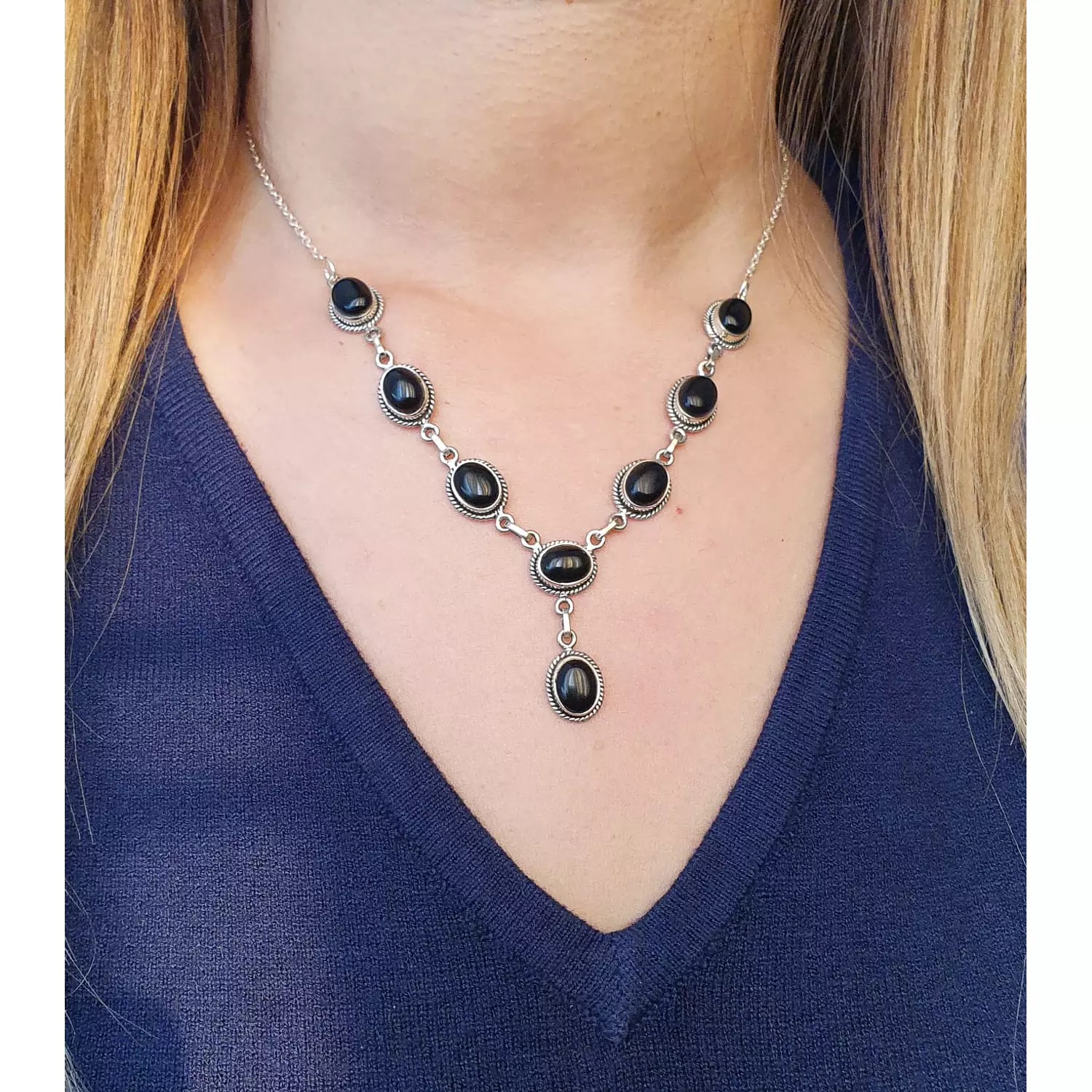 Onyx collier hover image