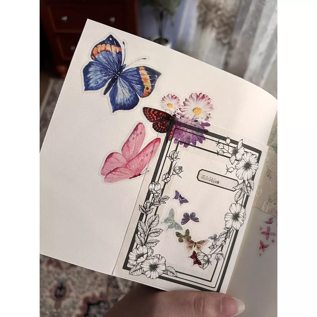 Dragonflies and Butterflies Stickers Pack