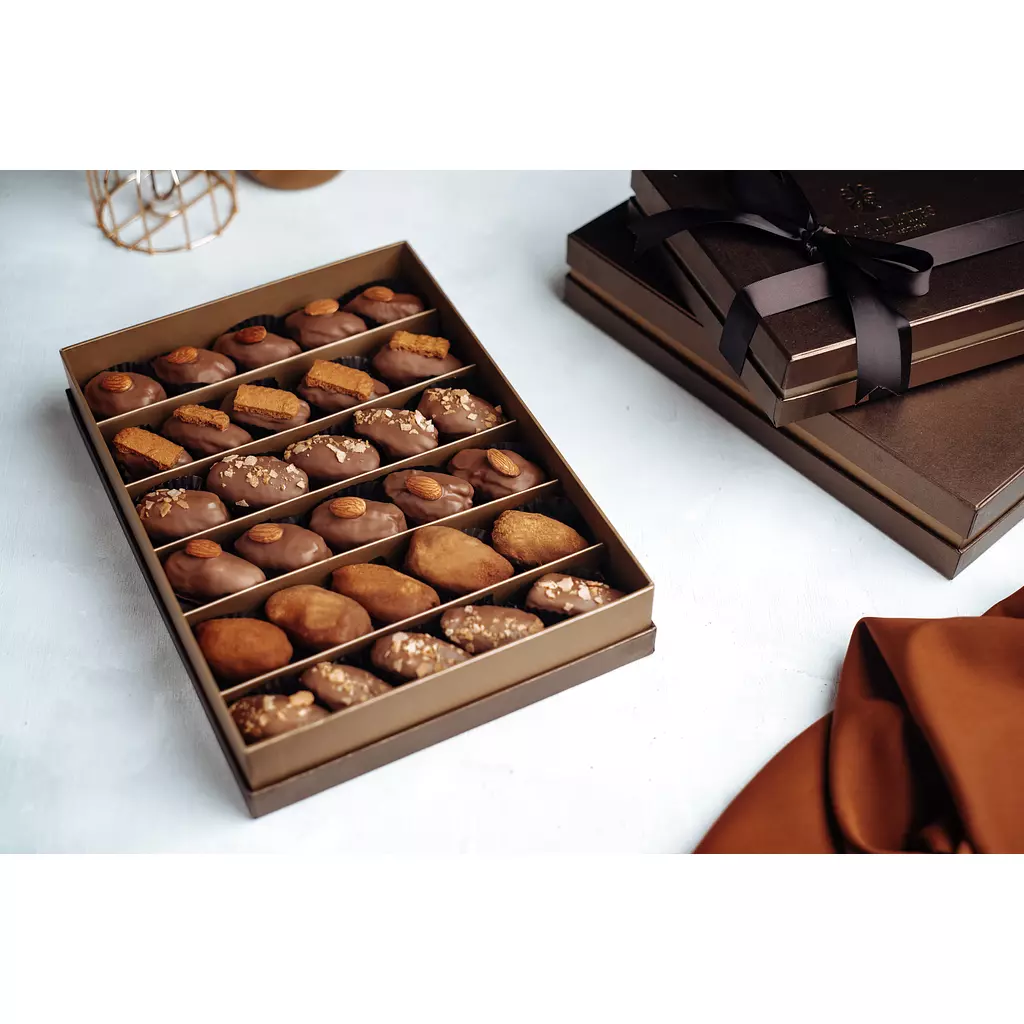 Belgium Chocolate Medjool Dates Special Occasions Box 