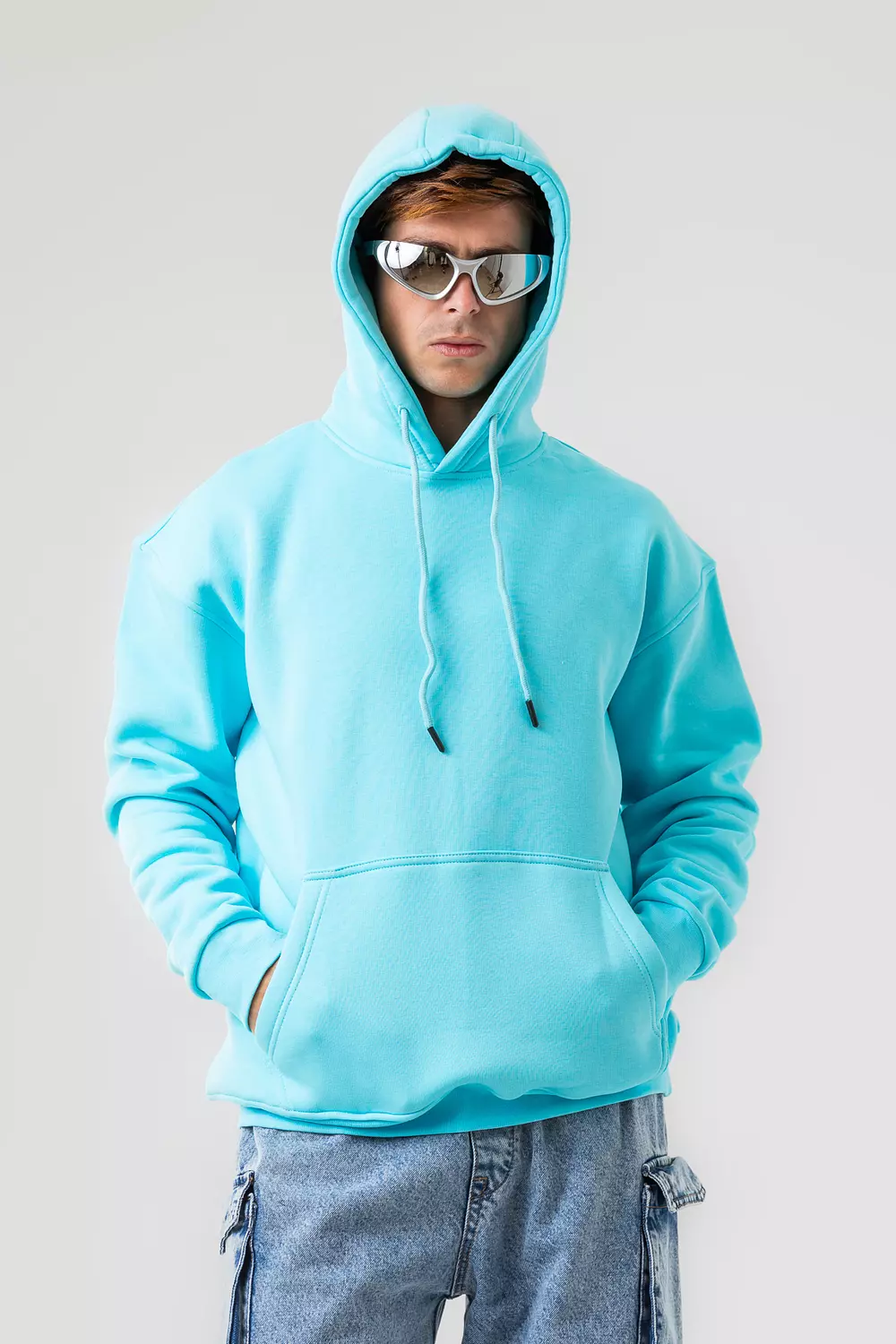 Plain oversized Hoodie 5