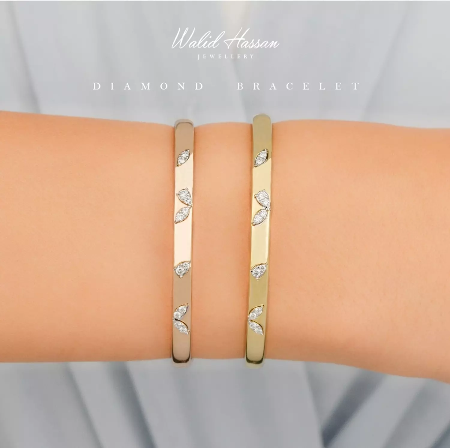 diamond bangle hover image