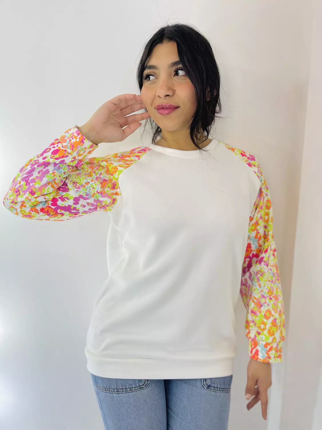 Printed sweatshirt  2