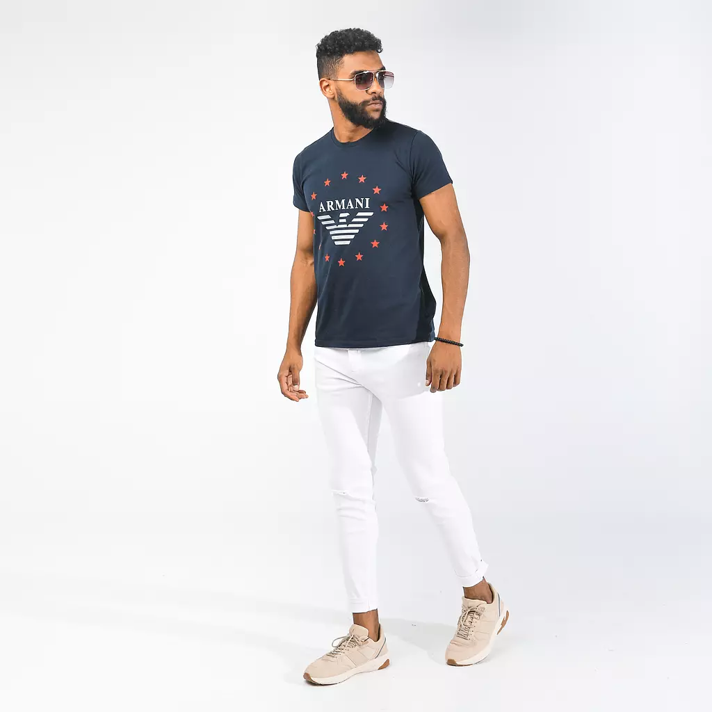 Slim Fit T-Shirt With Front Print