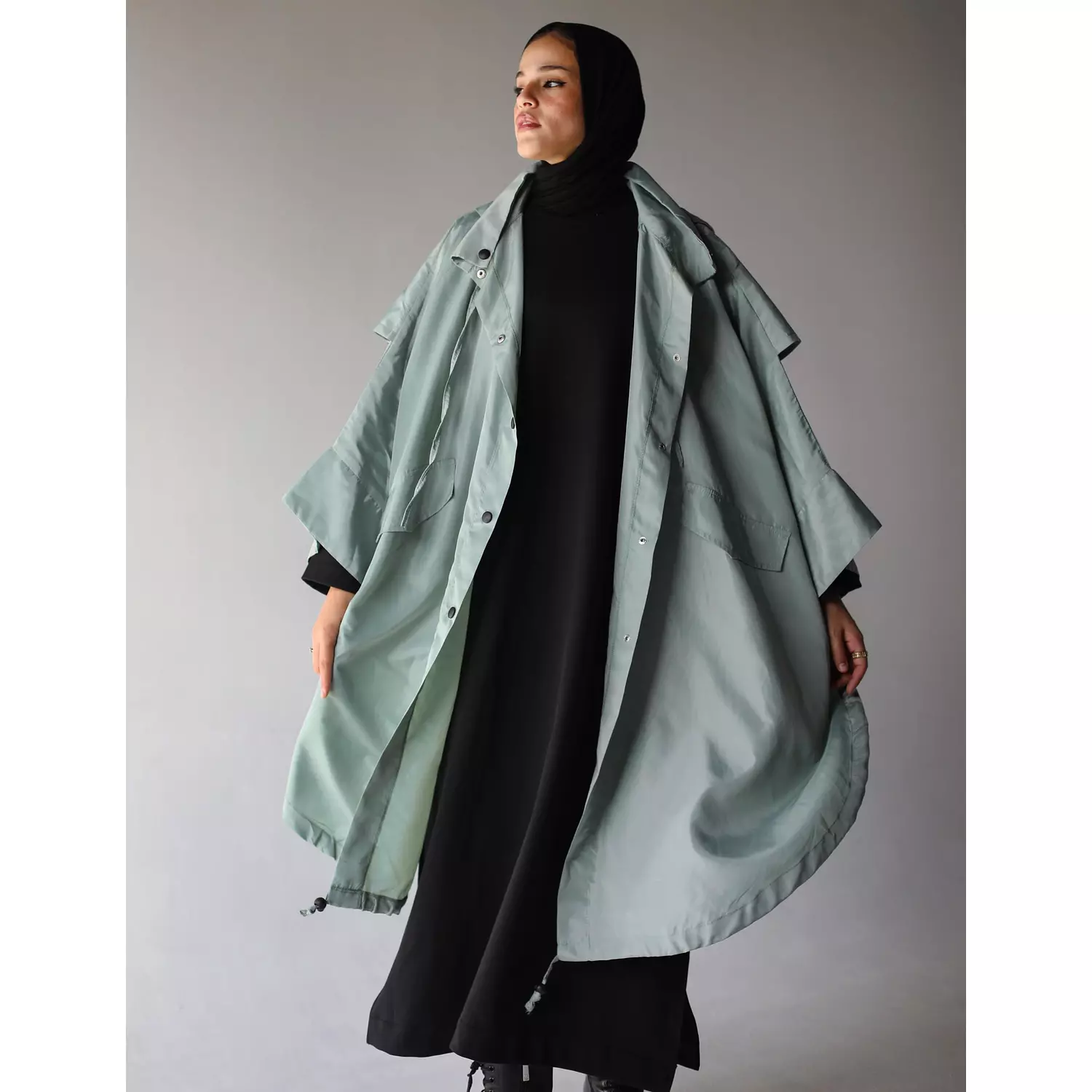 Mint Waterproof Poncho 5