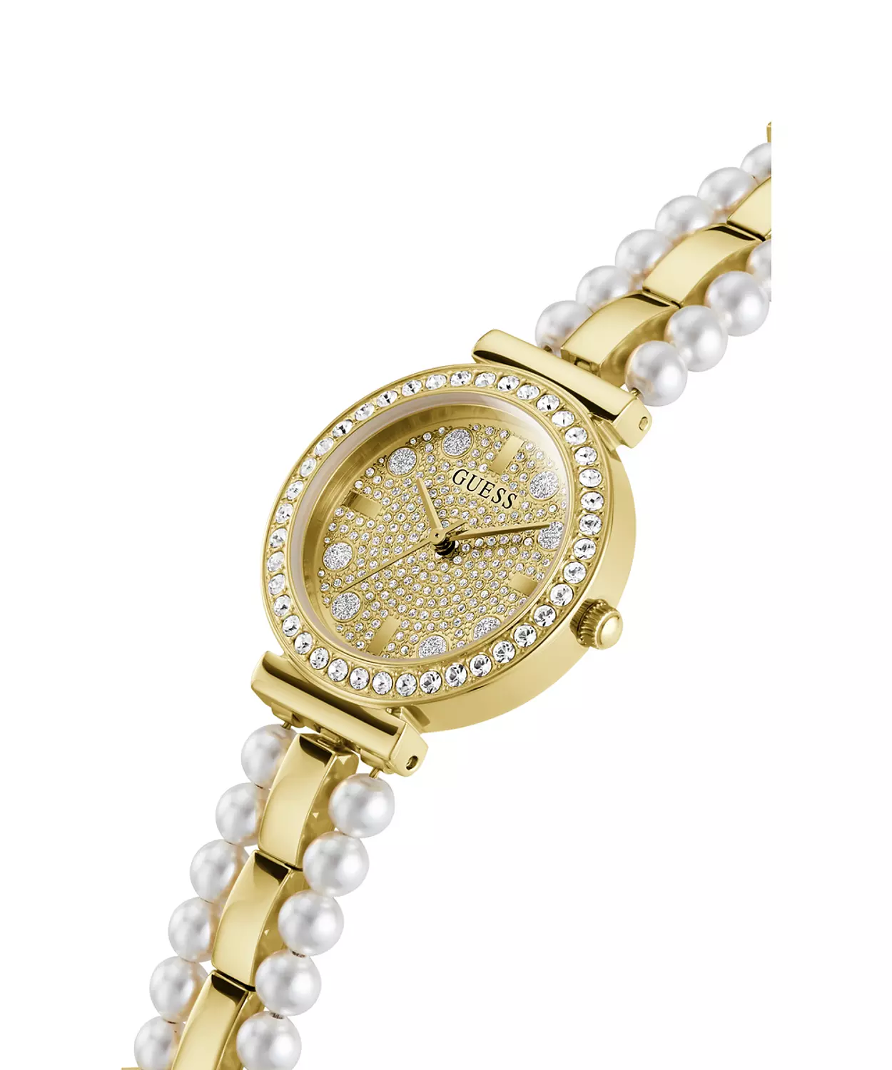 GUESS GW0531L2 ANALOG WATCH  For Women Gold Stainless Steel Polished Bracelet  2