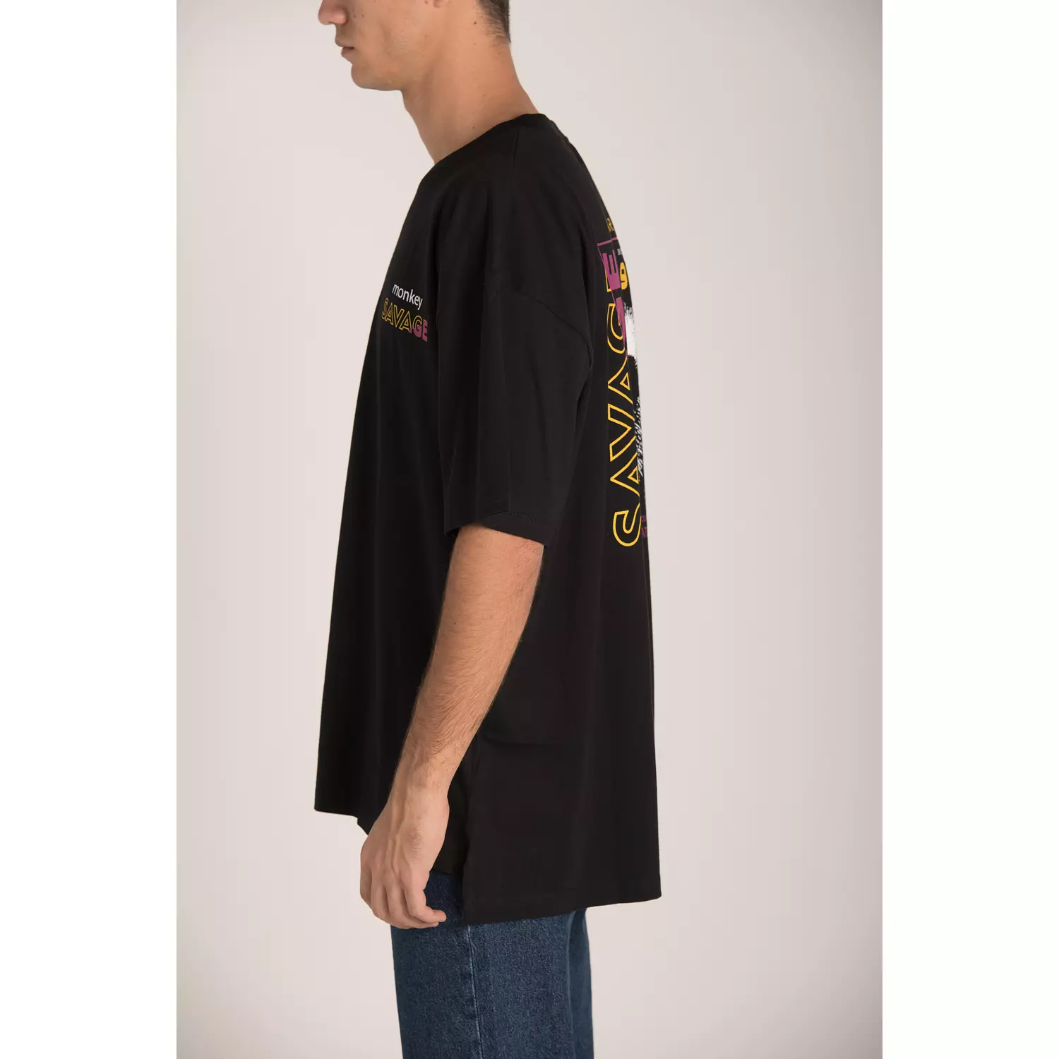 MONKY SAVAGE OVERSIZE T-SHIRT 4