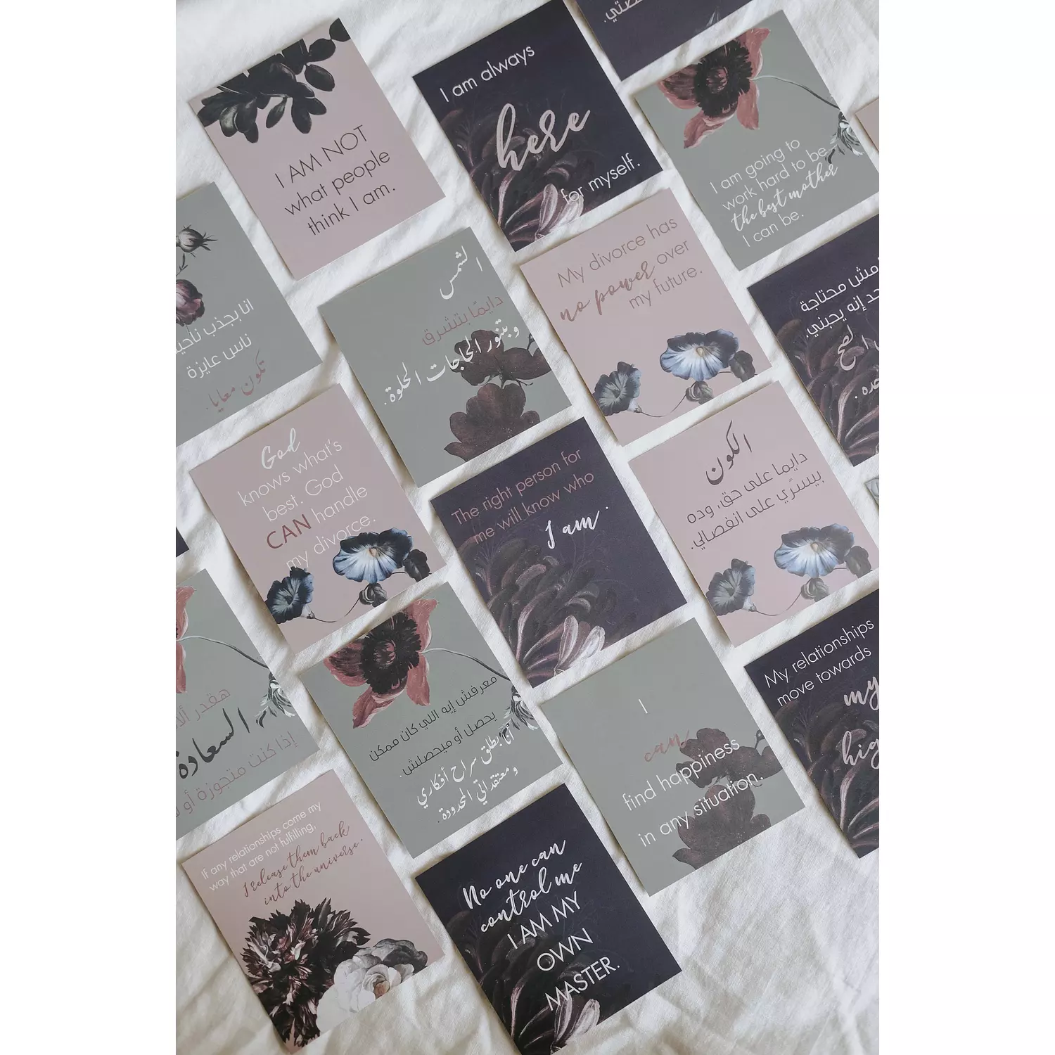 Divorced Affirmation Cards Box  3