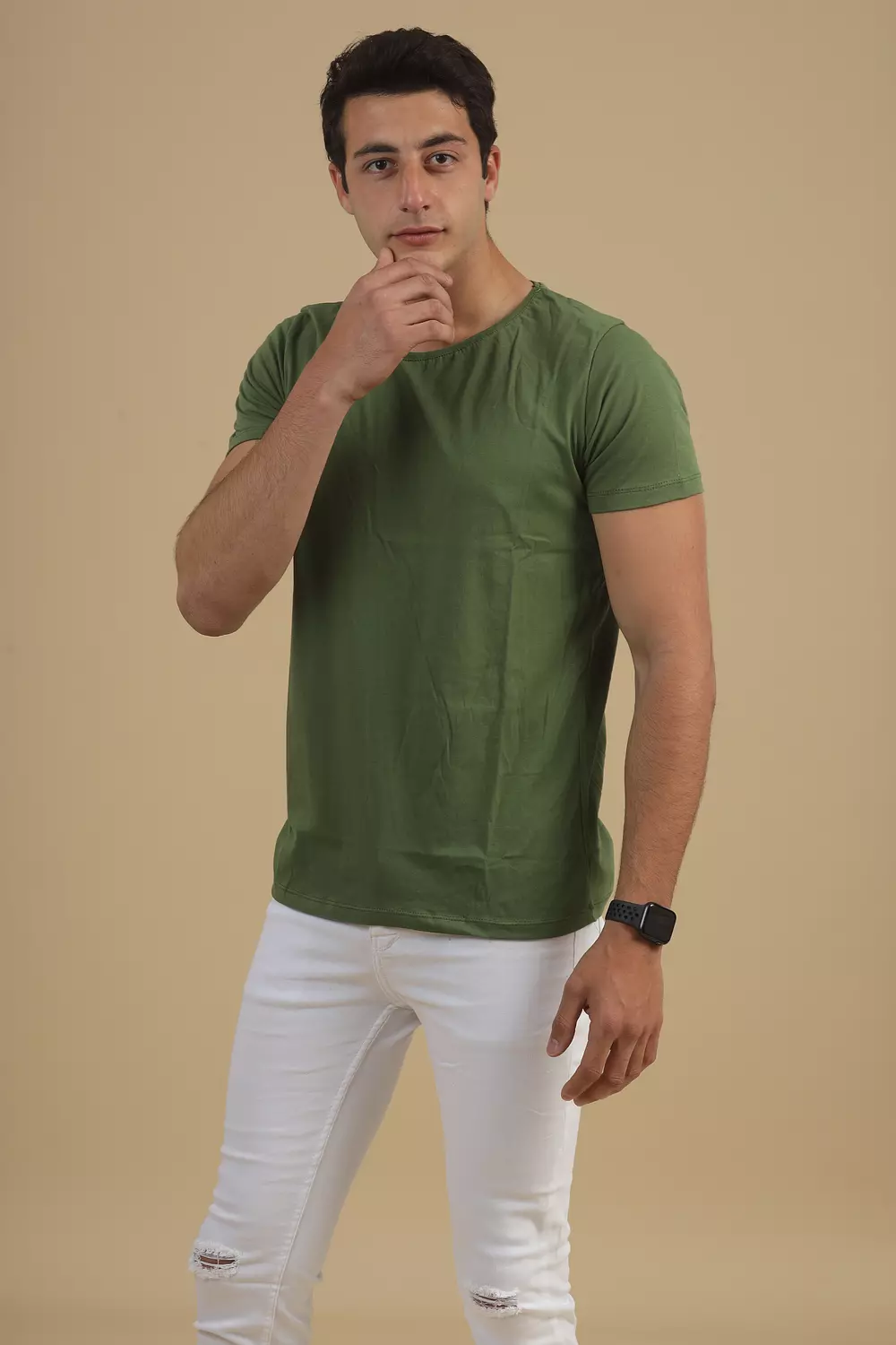 Basic Round Neck T-Shirt  8