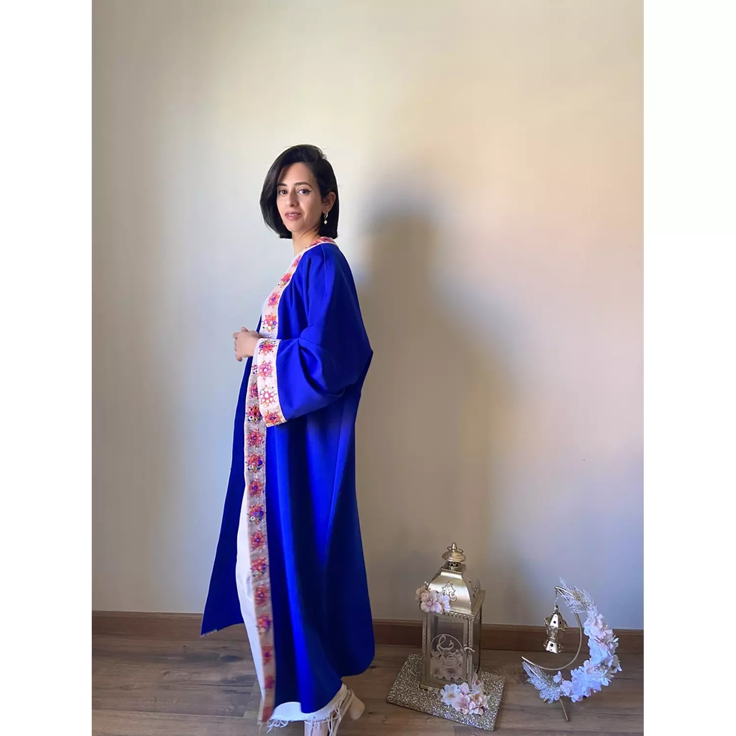 Royal Blue Kimono hover image